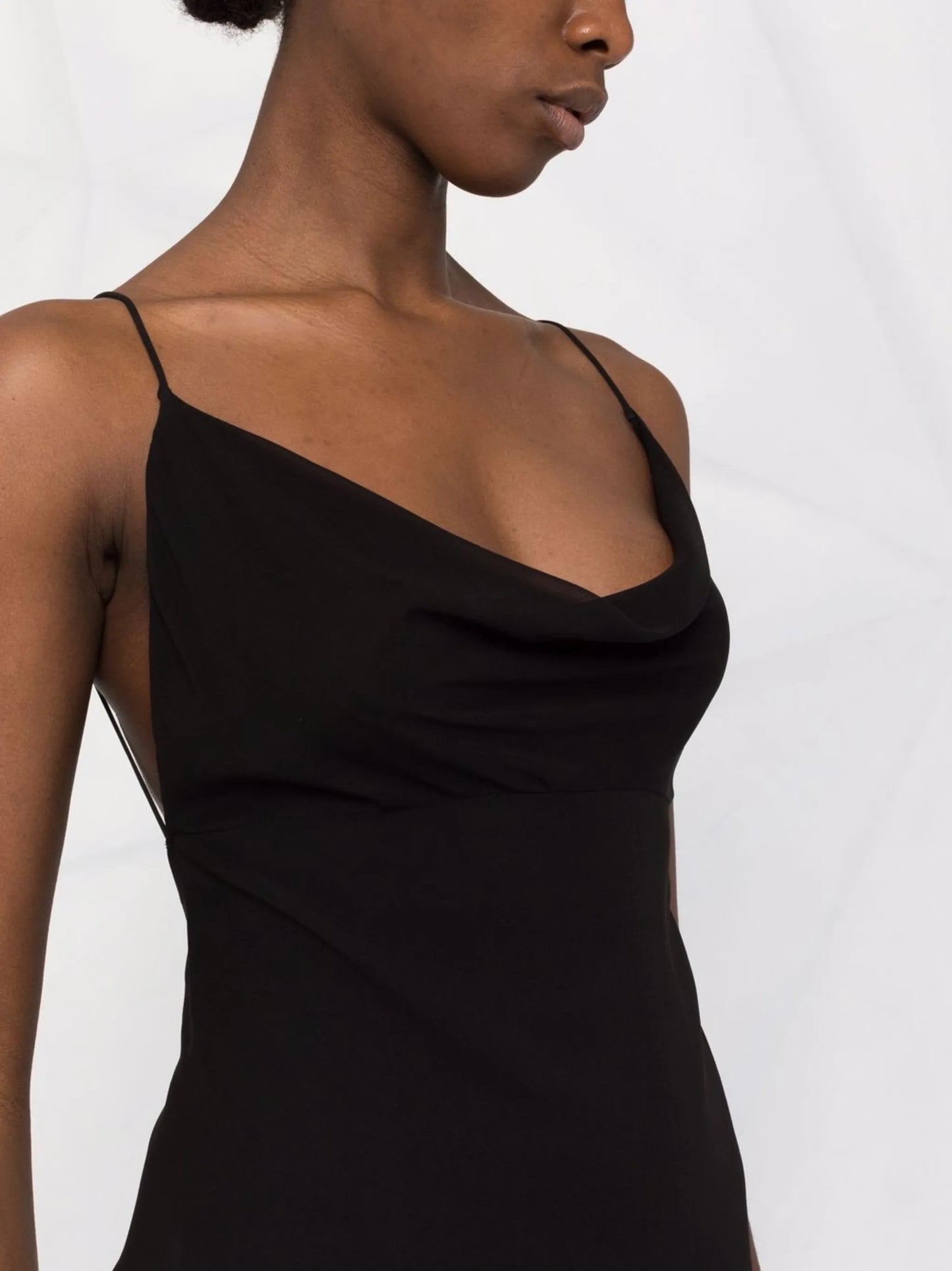Gemma draped mini dress