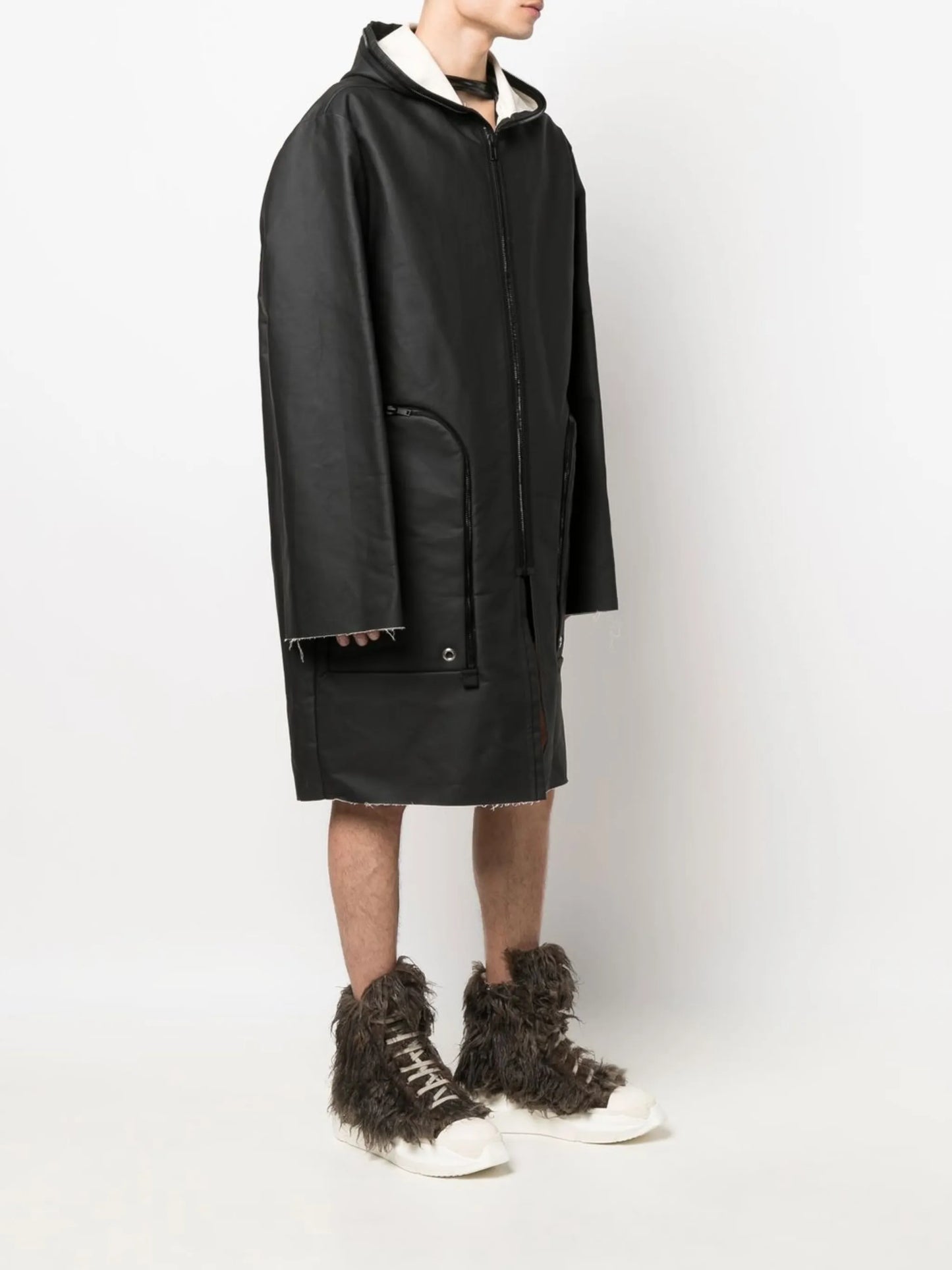 Strobe long-length parka