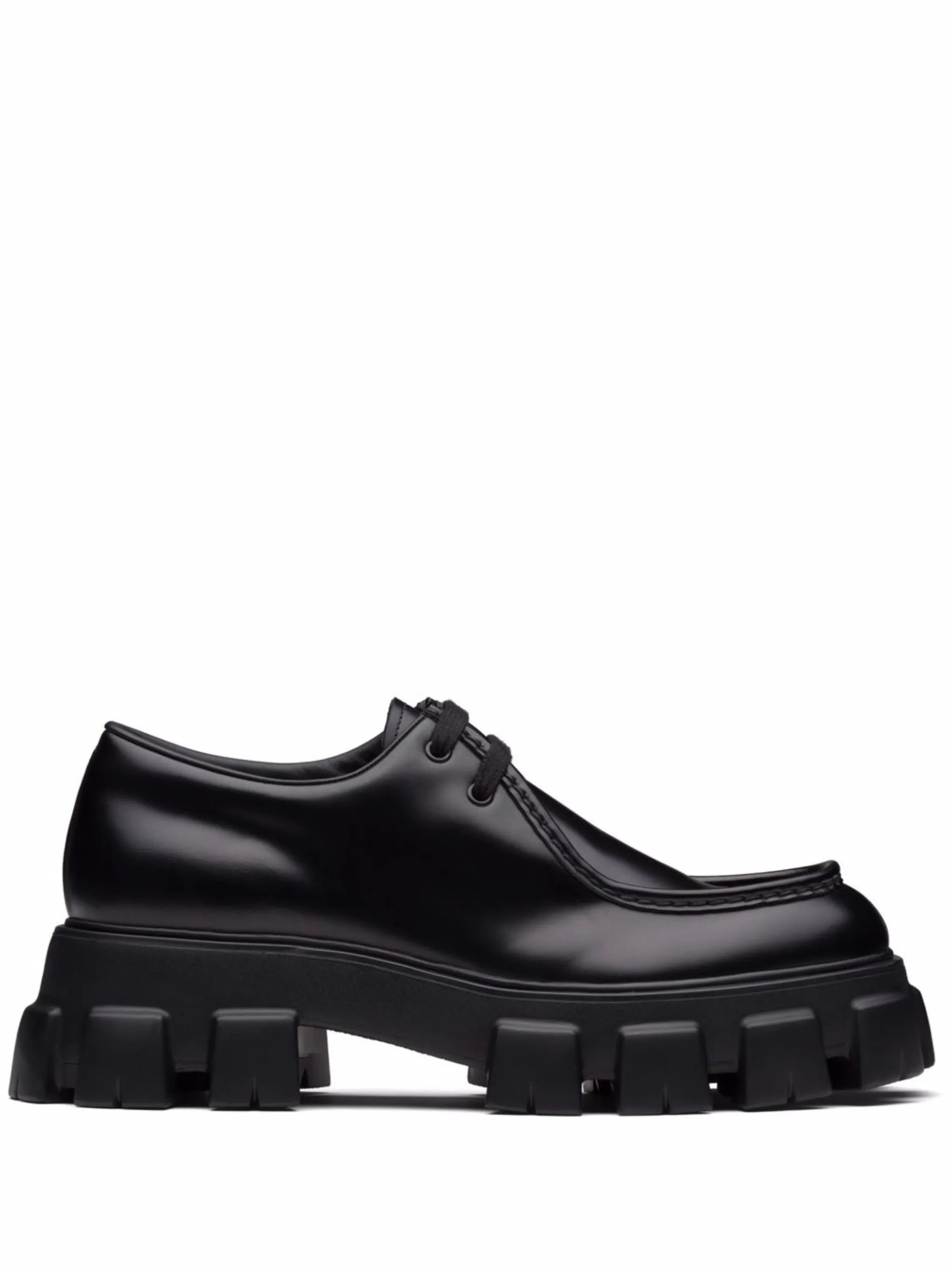 Monolith leather Derby shoes