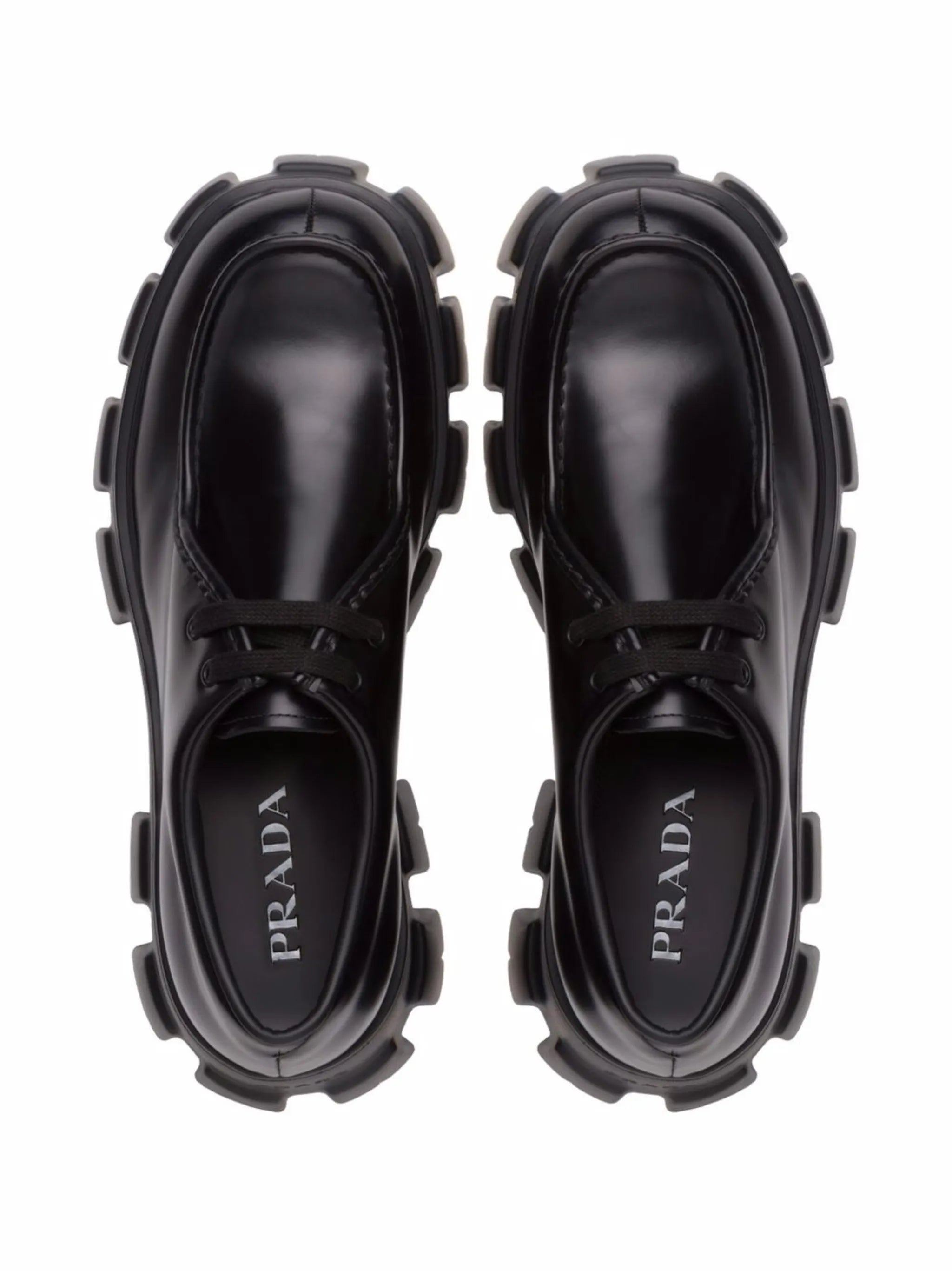 Monolith leather Derby shoes
