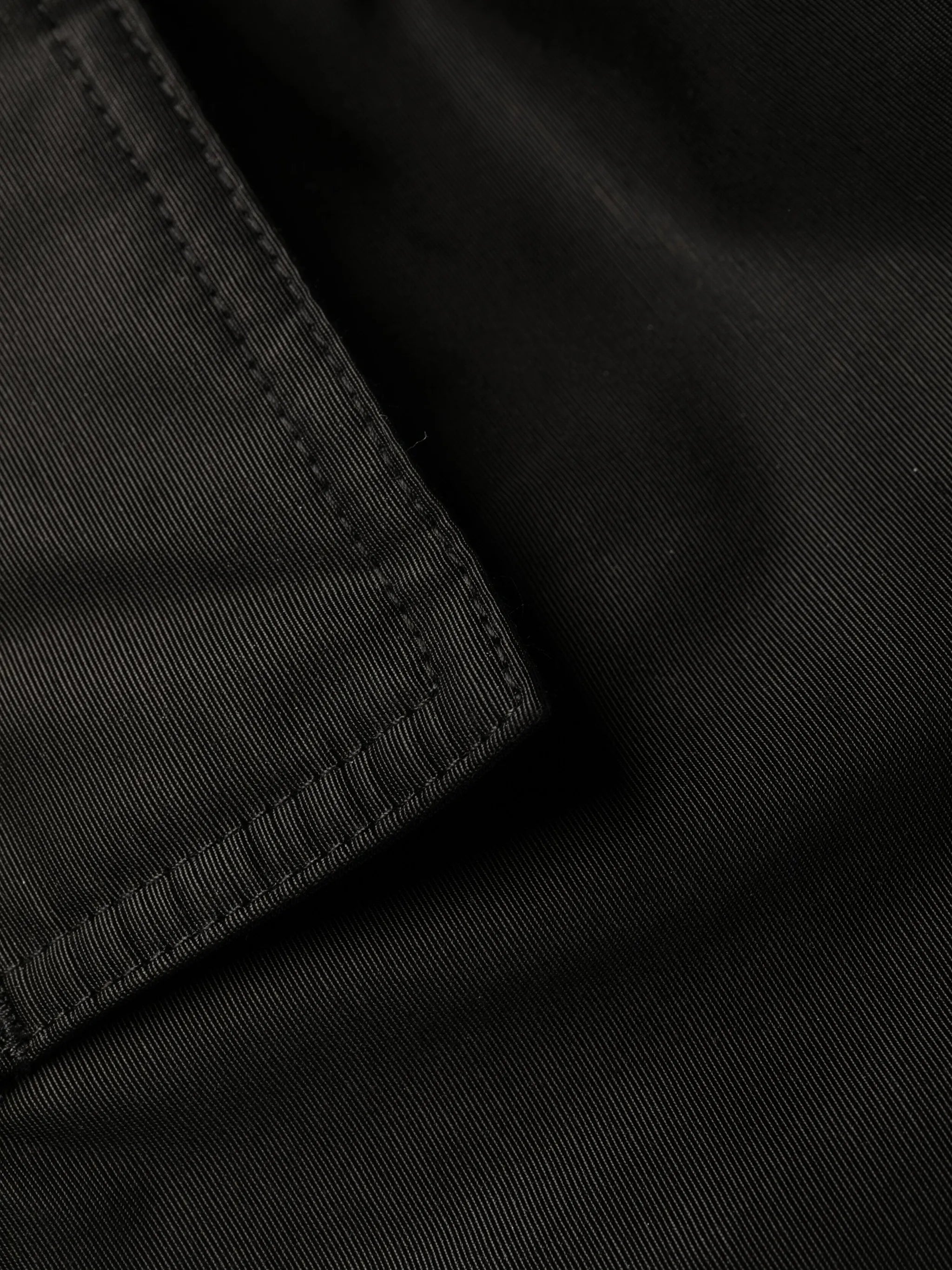fishtail-hem parka