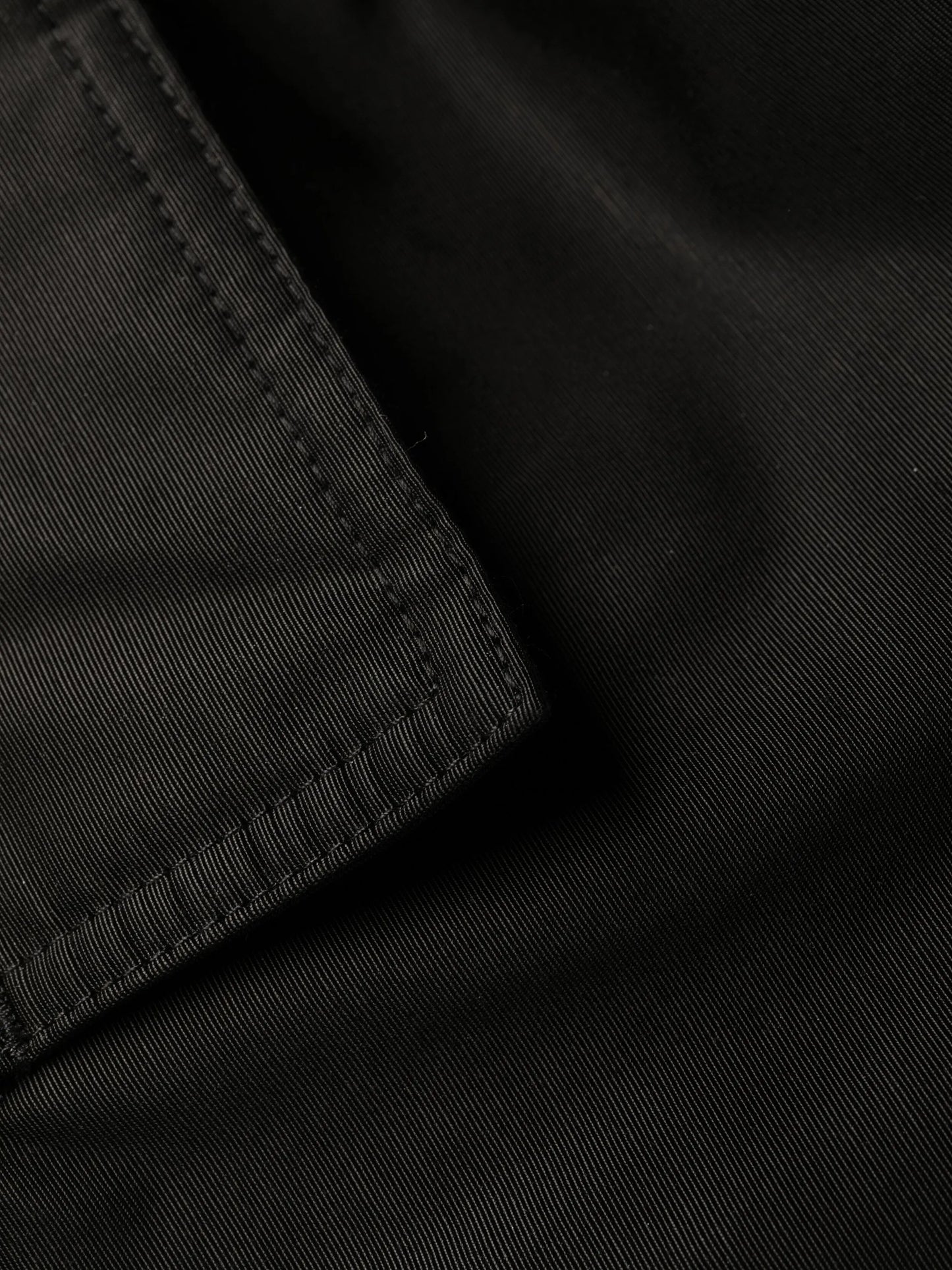 fishtail-hem parka