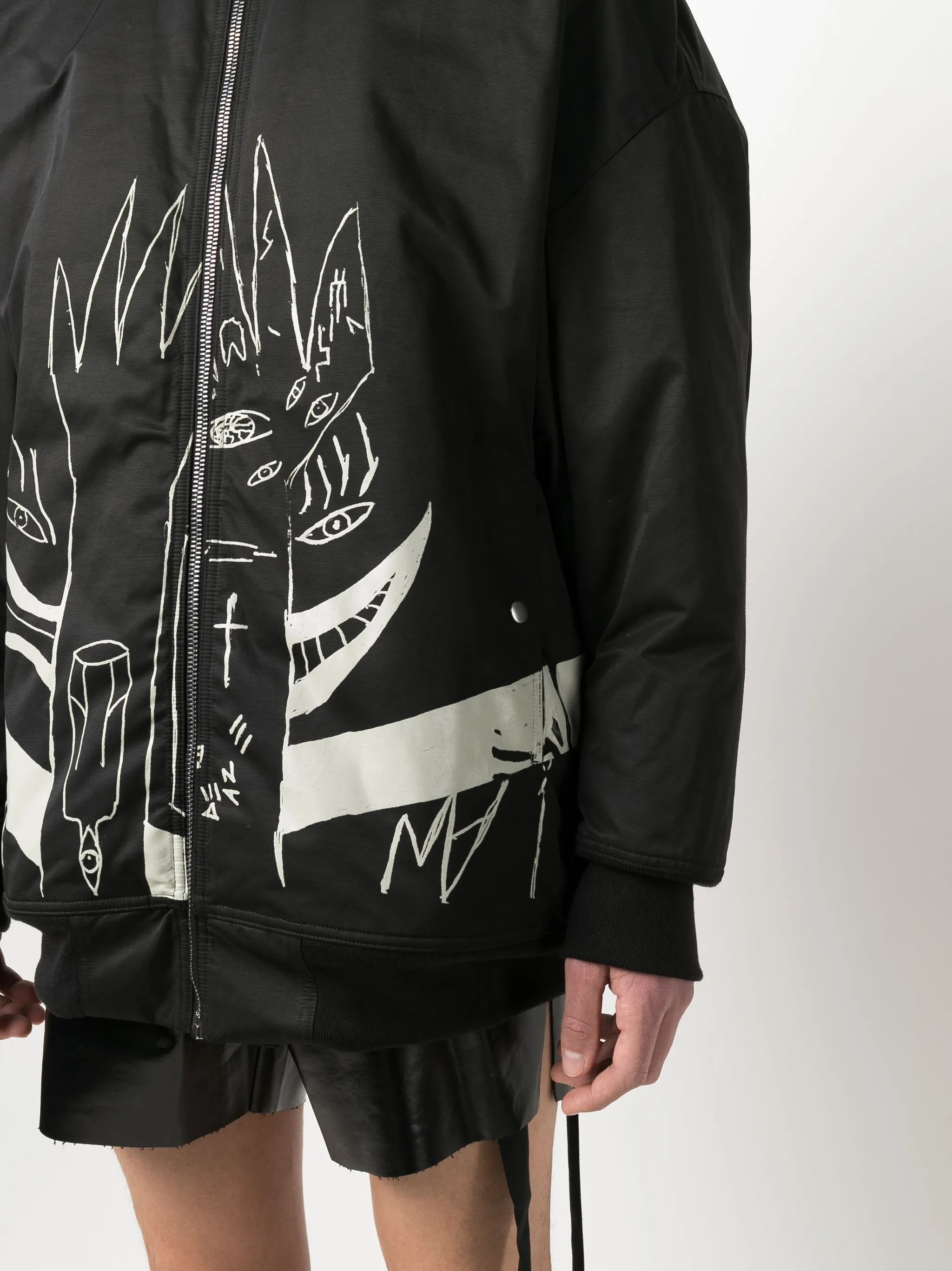 Jumbo Flight graphic-print bomber jacket
