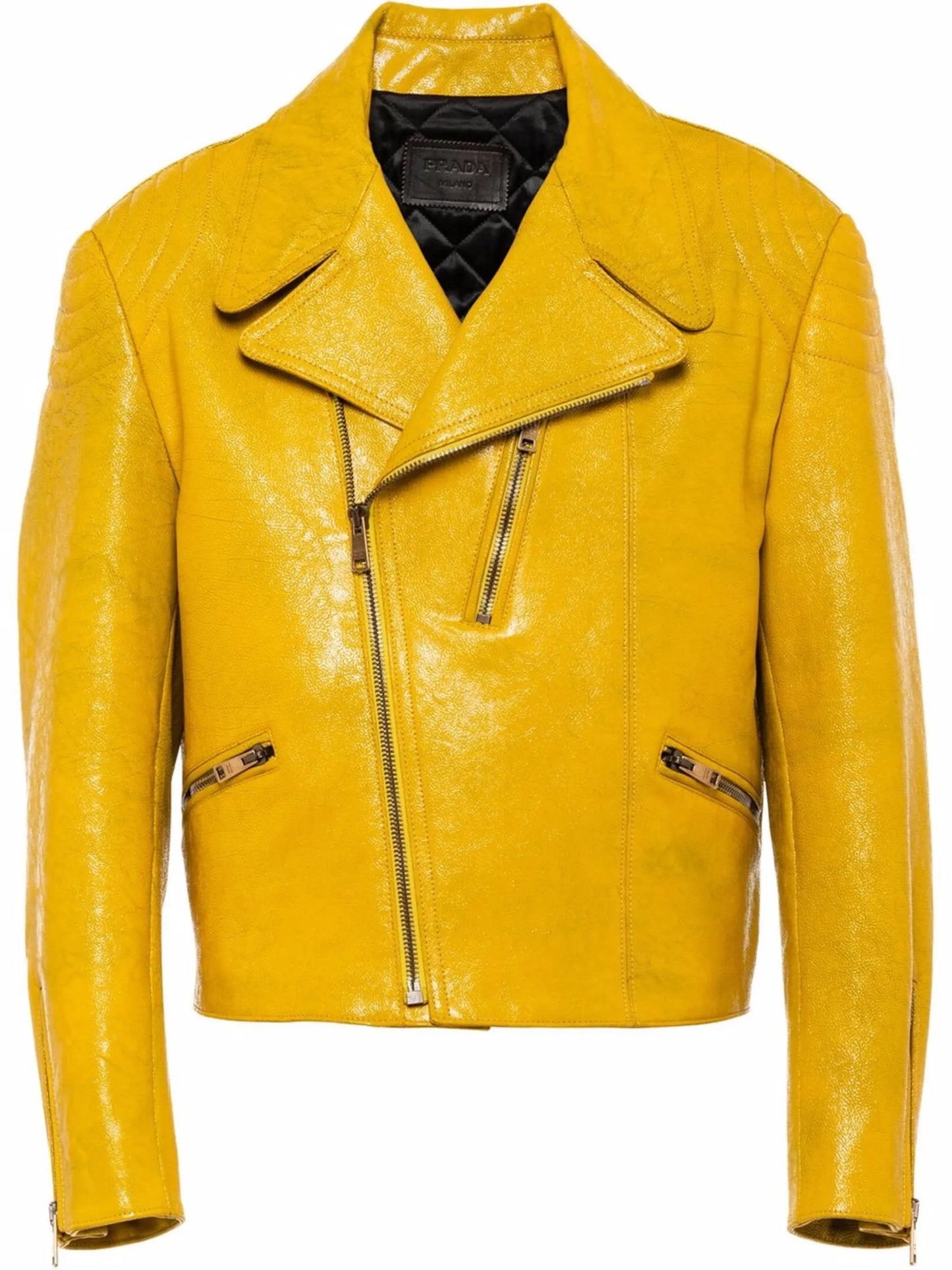 leather biker jacket