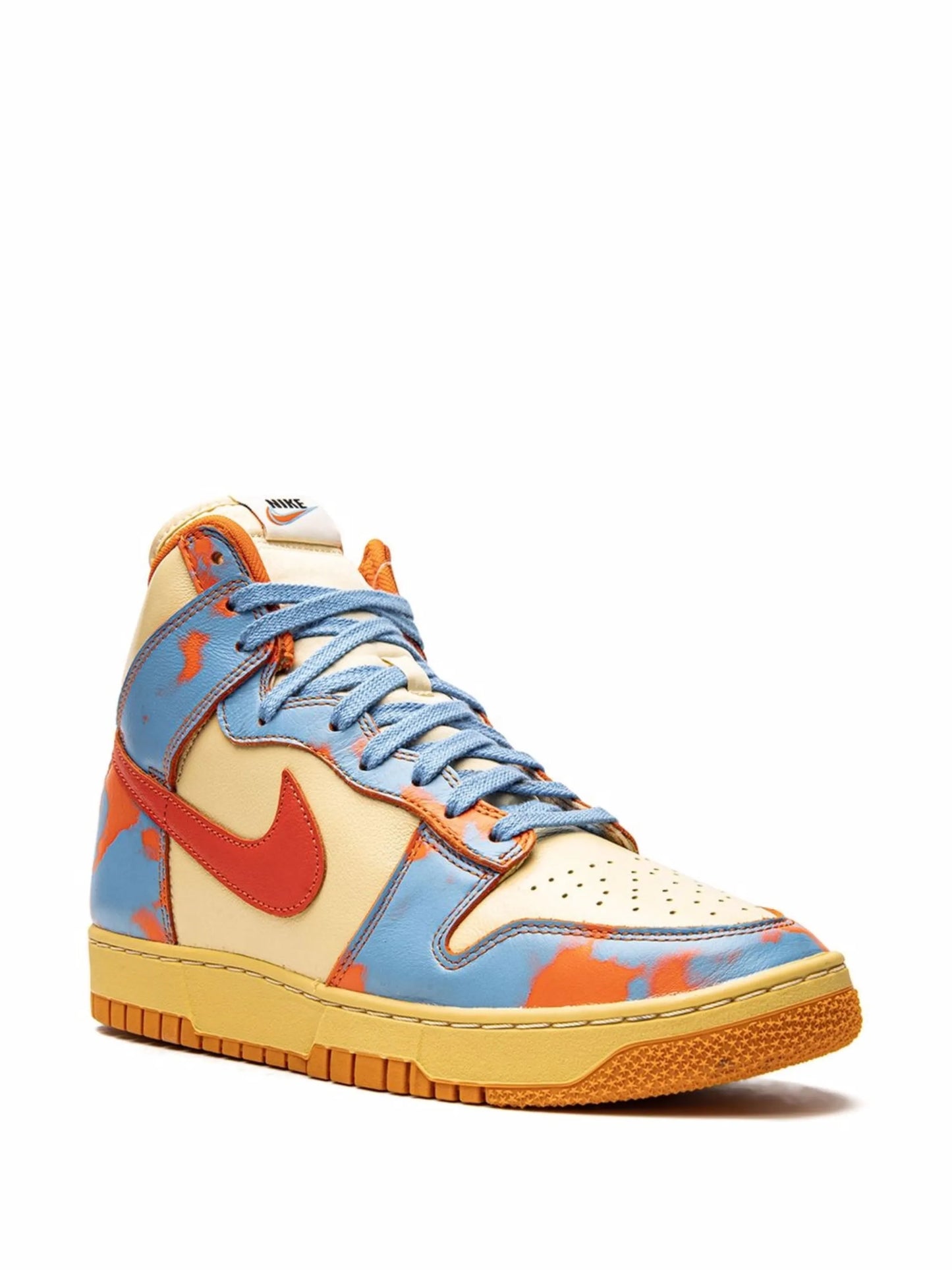 Dunk High 1985 "Orange Acid Wash" sneakers