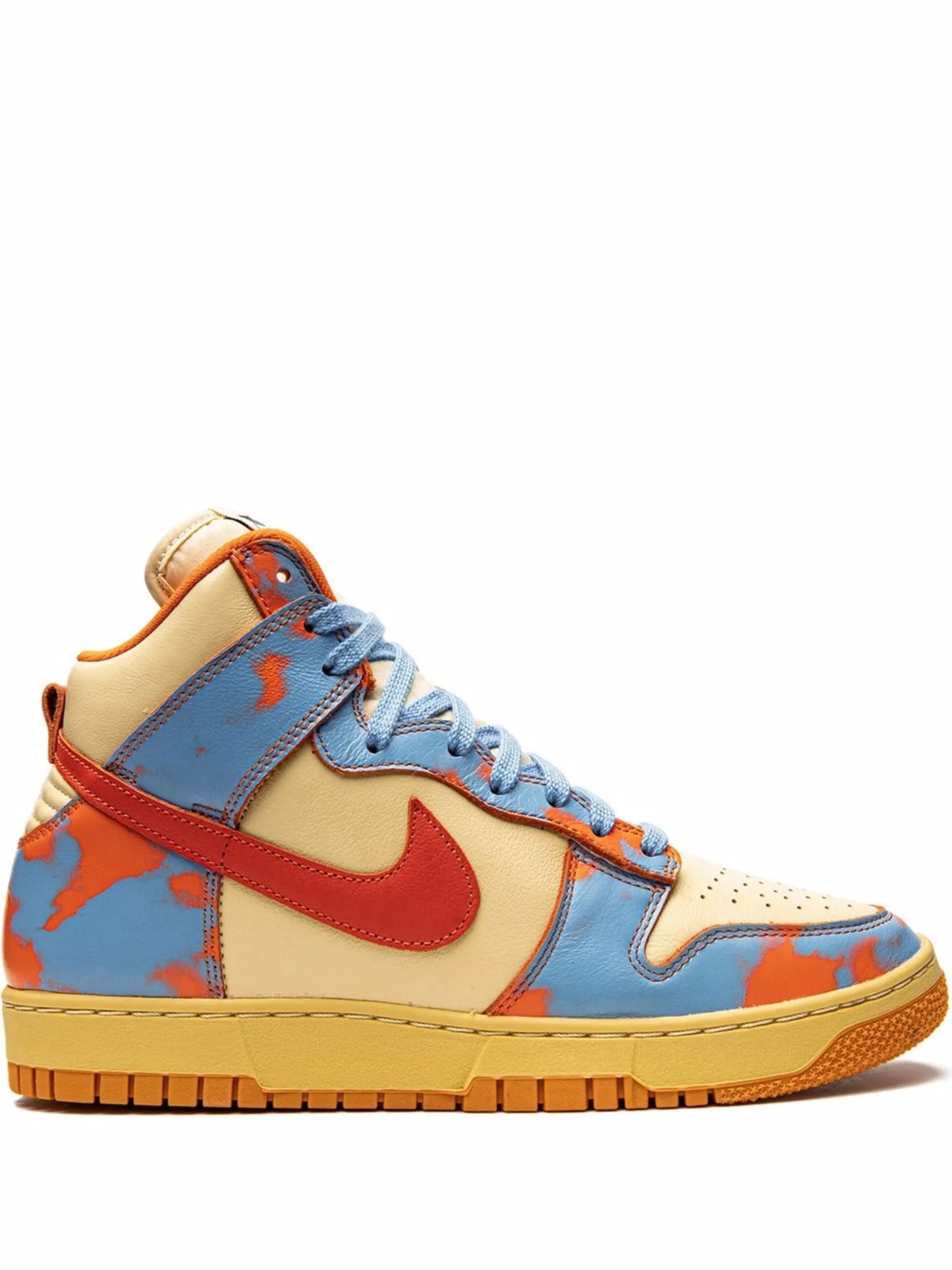 Dunk High 1985 "Orange Acid Wash" sneakers