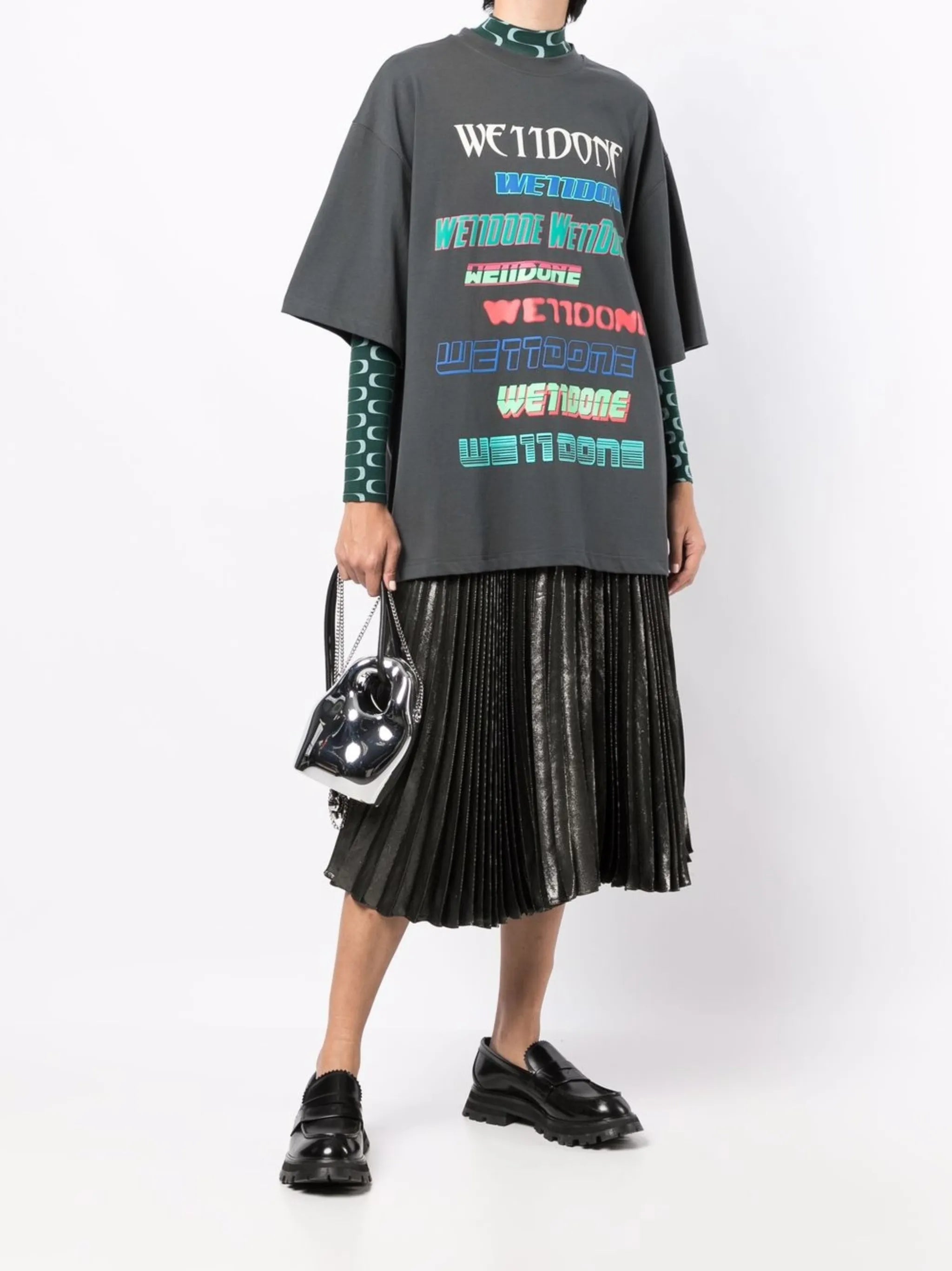 oversize logo-print T-shirt