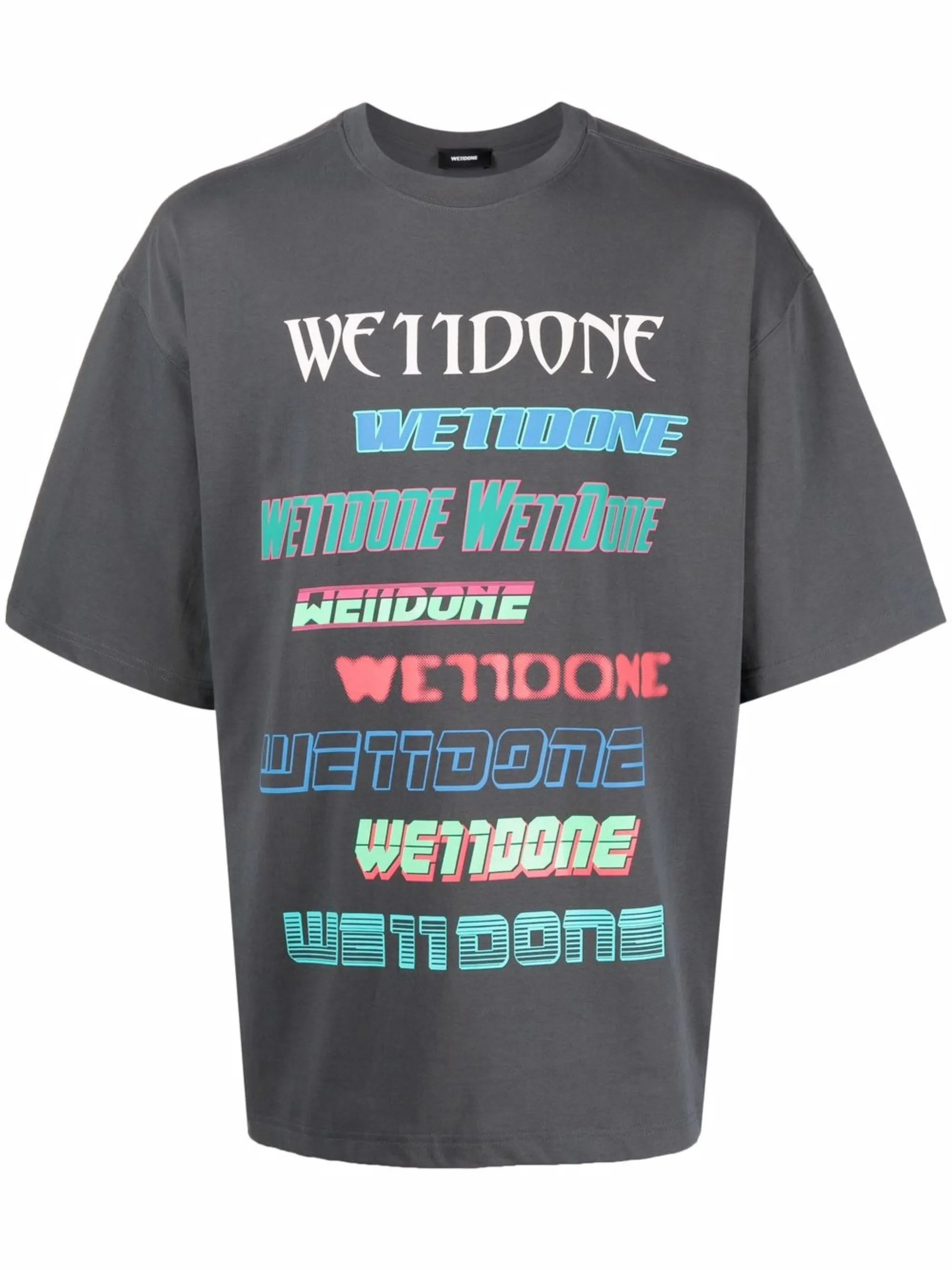 oversize logo-print T-shirt