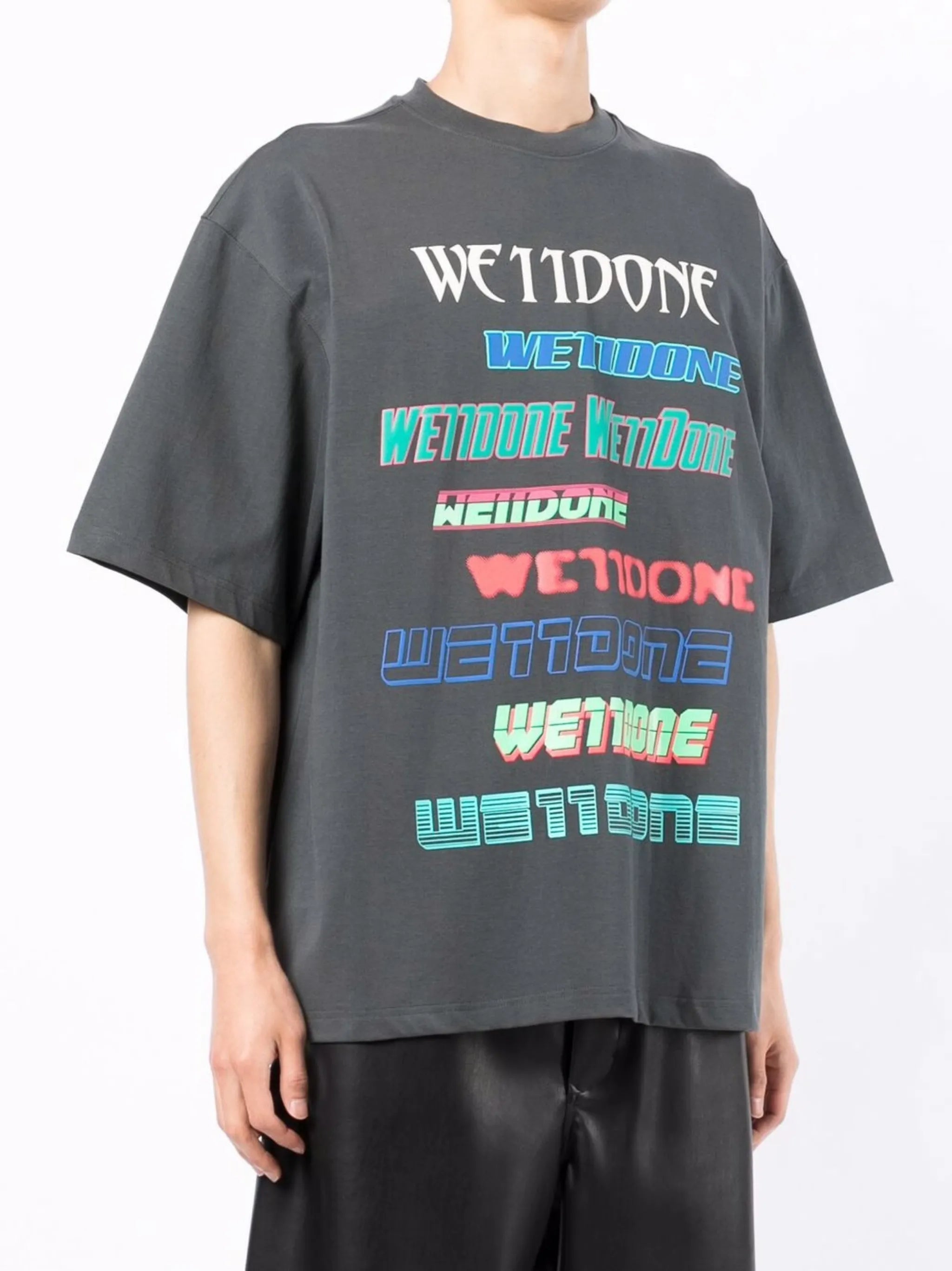 oversize logo-print T-shirt