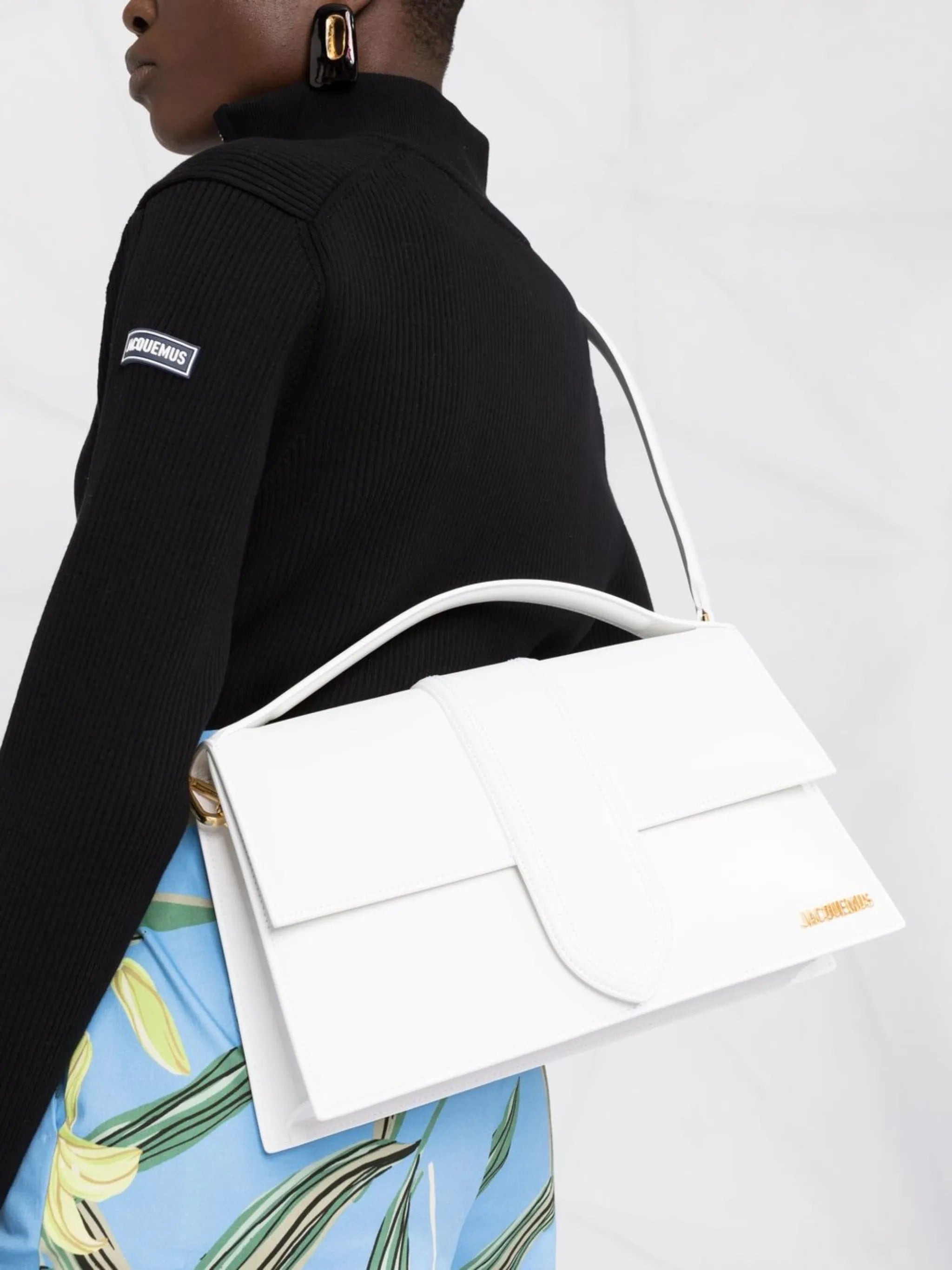 Le Bambinou logo-plaque tote bag