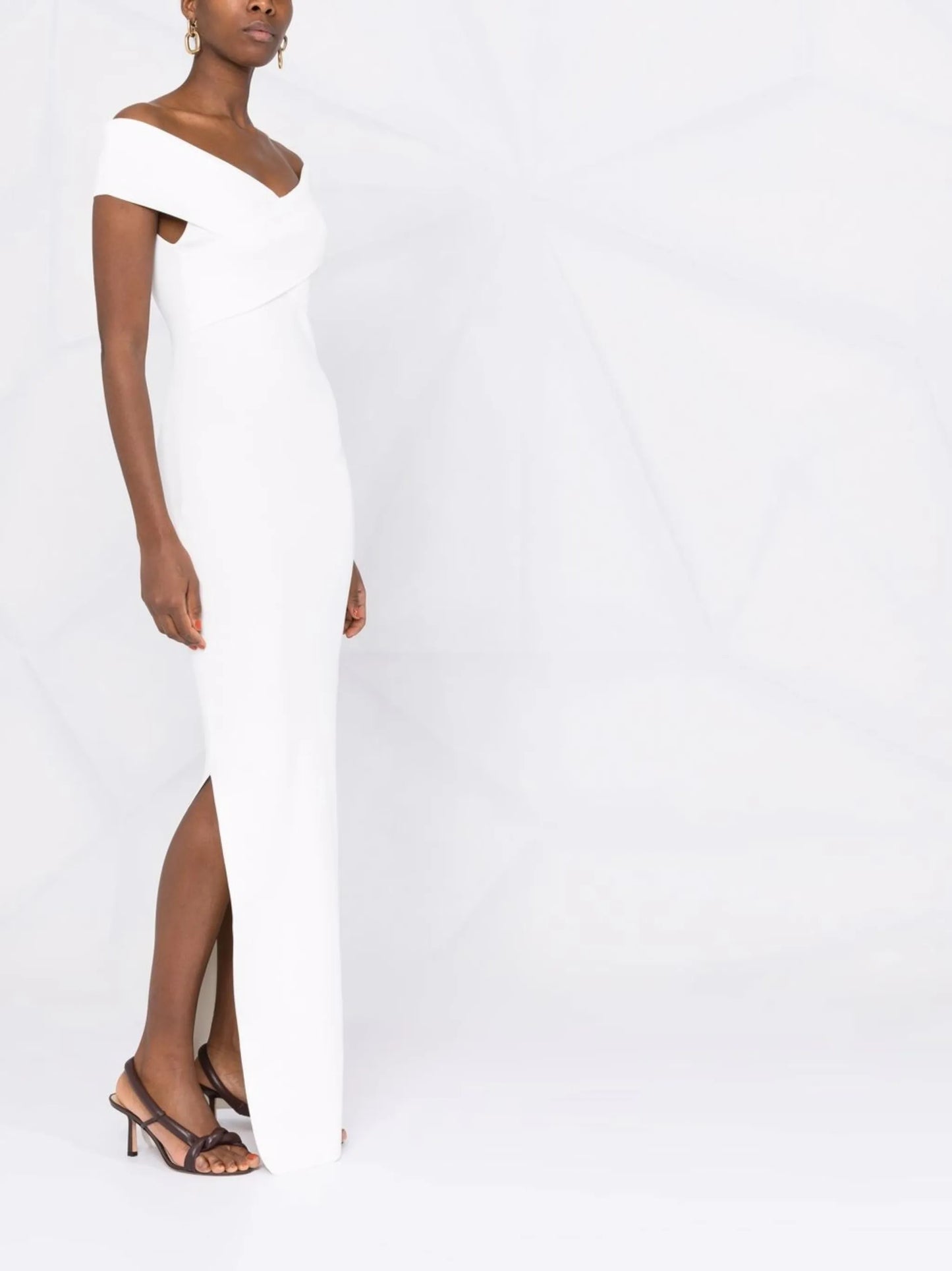 Adina off-shoulder maxi dress