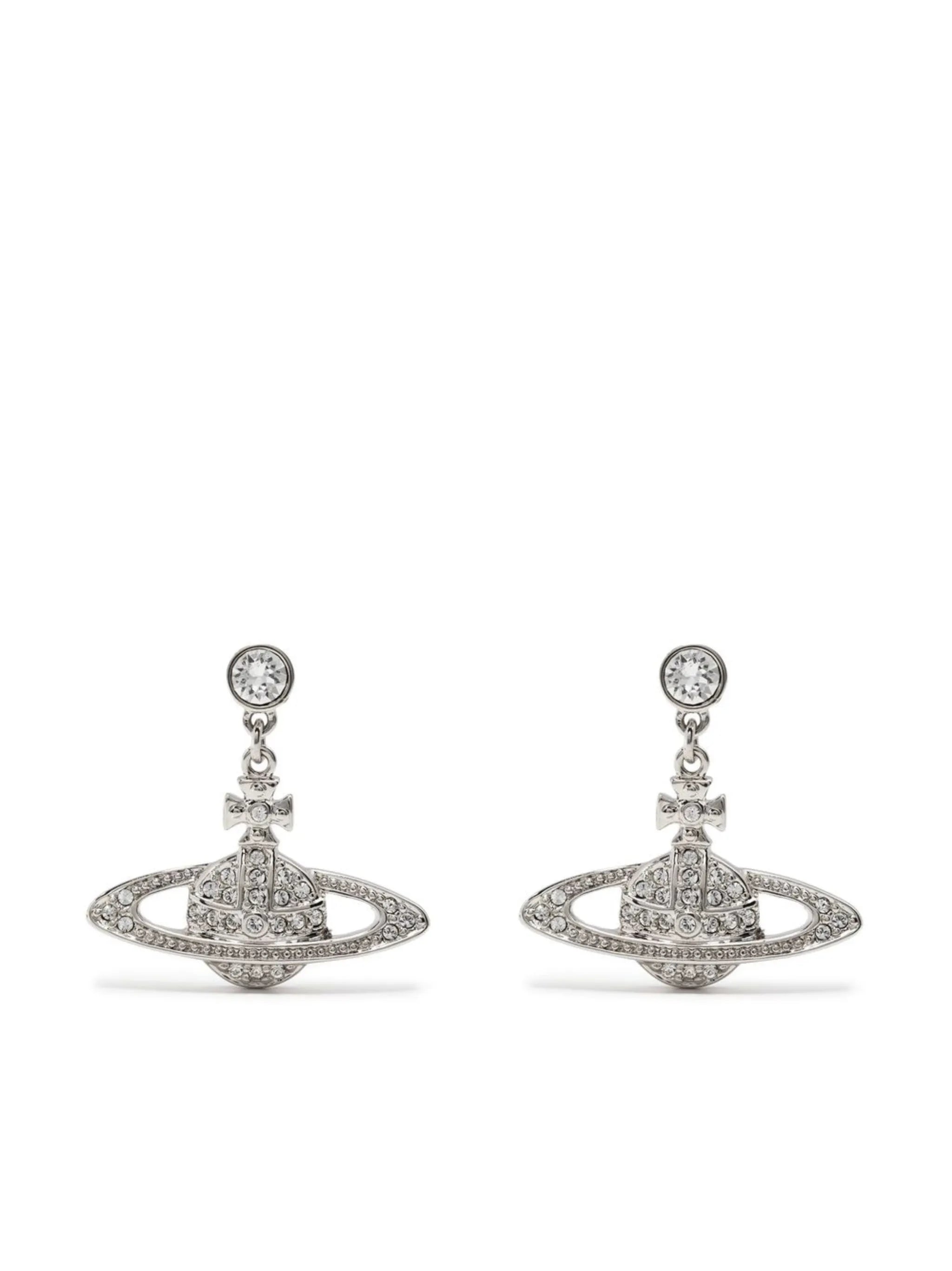 Mini Bas Relief drop earrings