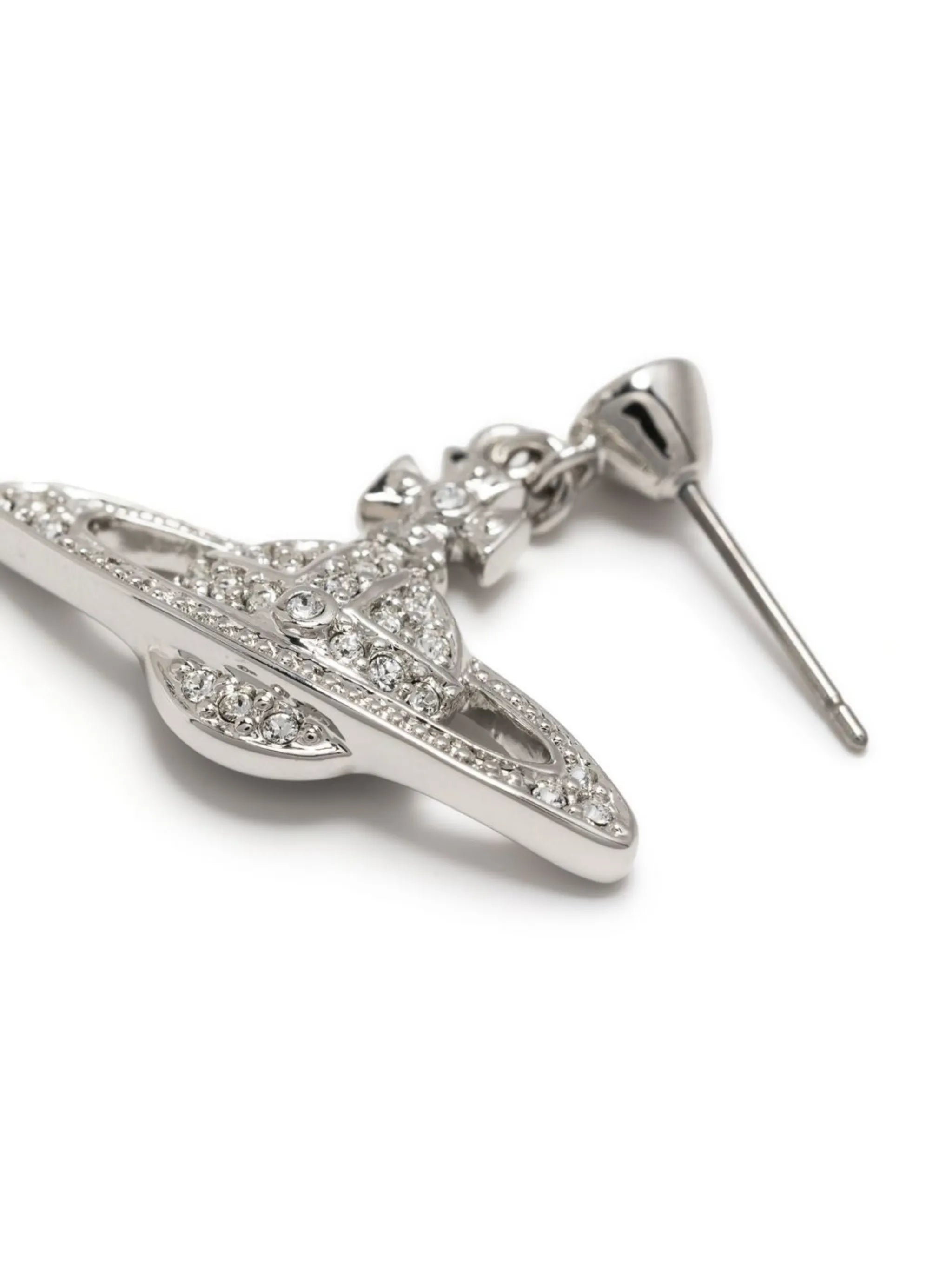 Mini Bas Relief drop earrings
