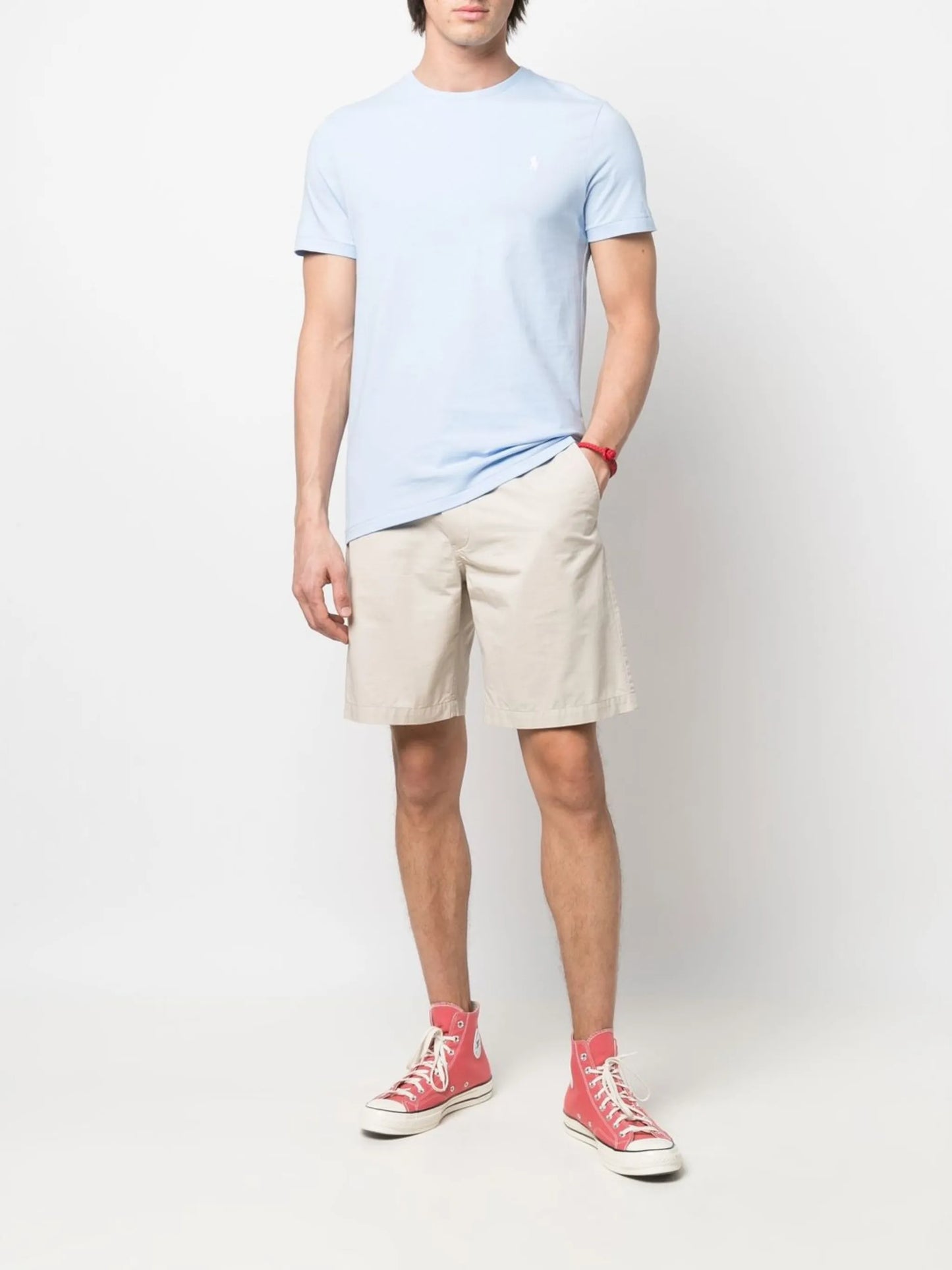 embroidered-pony T-shirt
