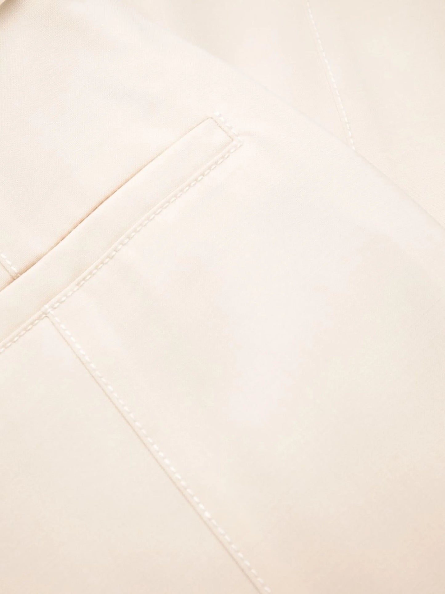wool-blend flared trousers