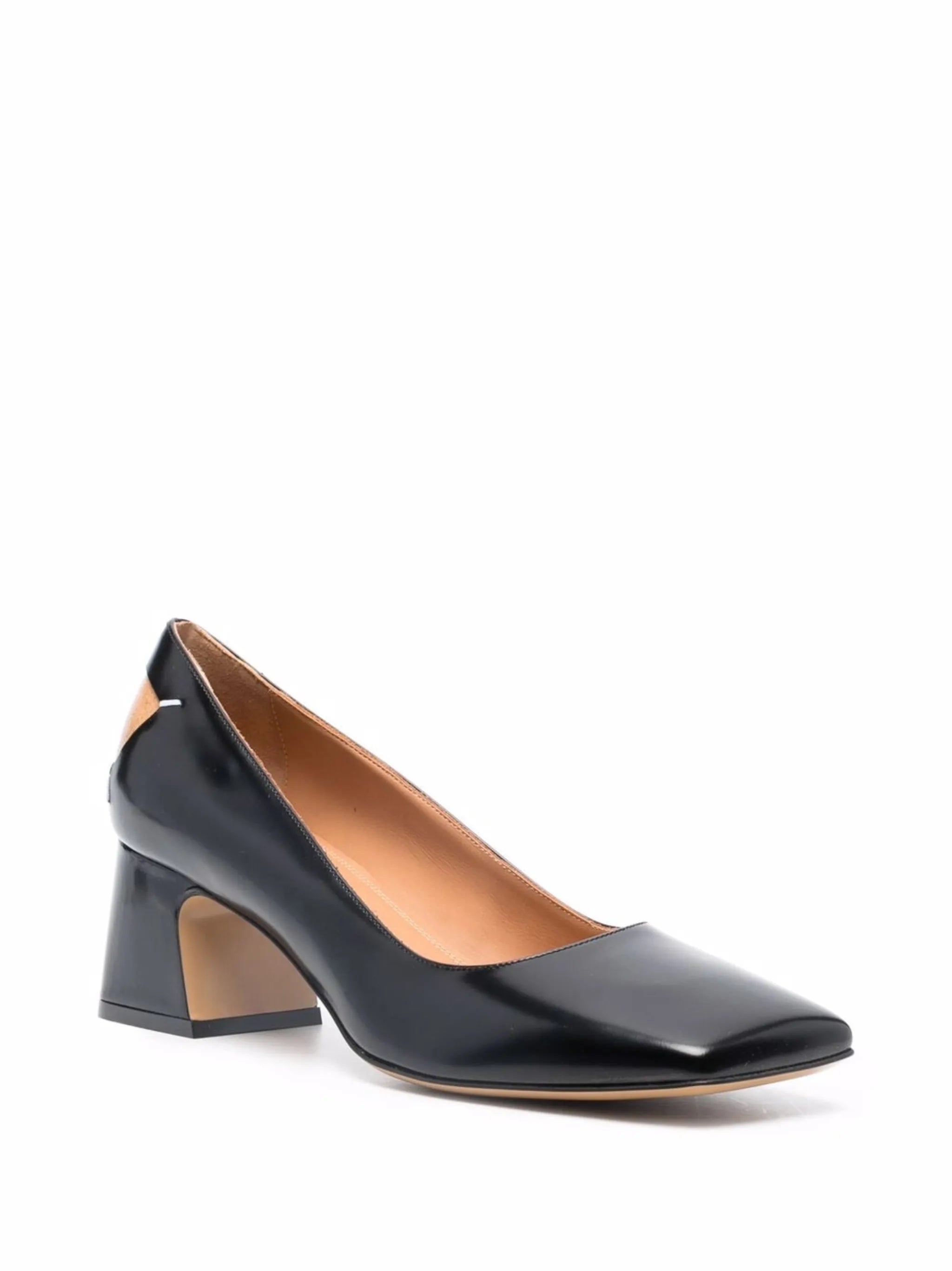 Décortiqué 60mm four-stitch pumps