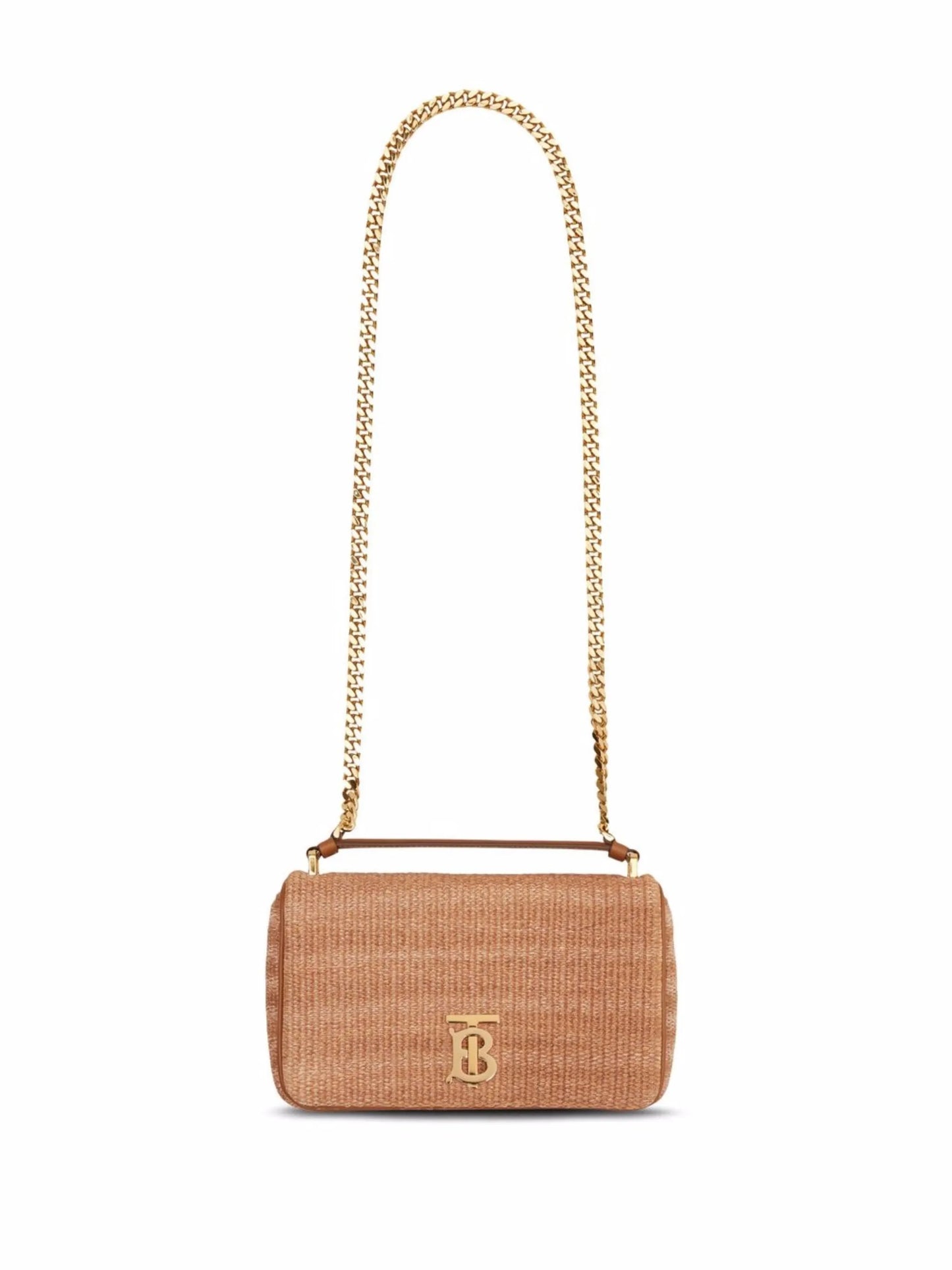 Lola raffia shoulder bag