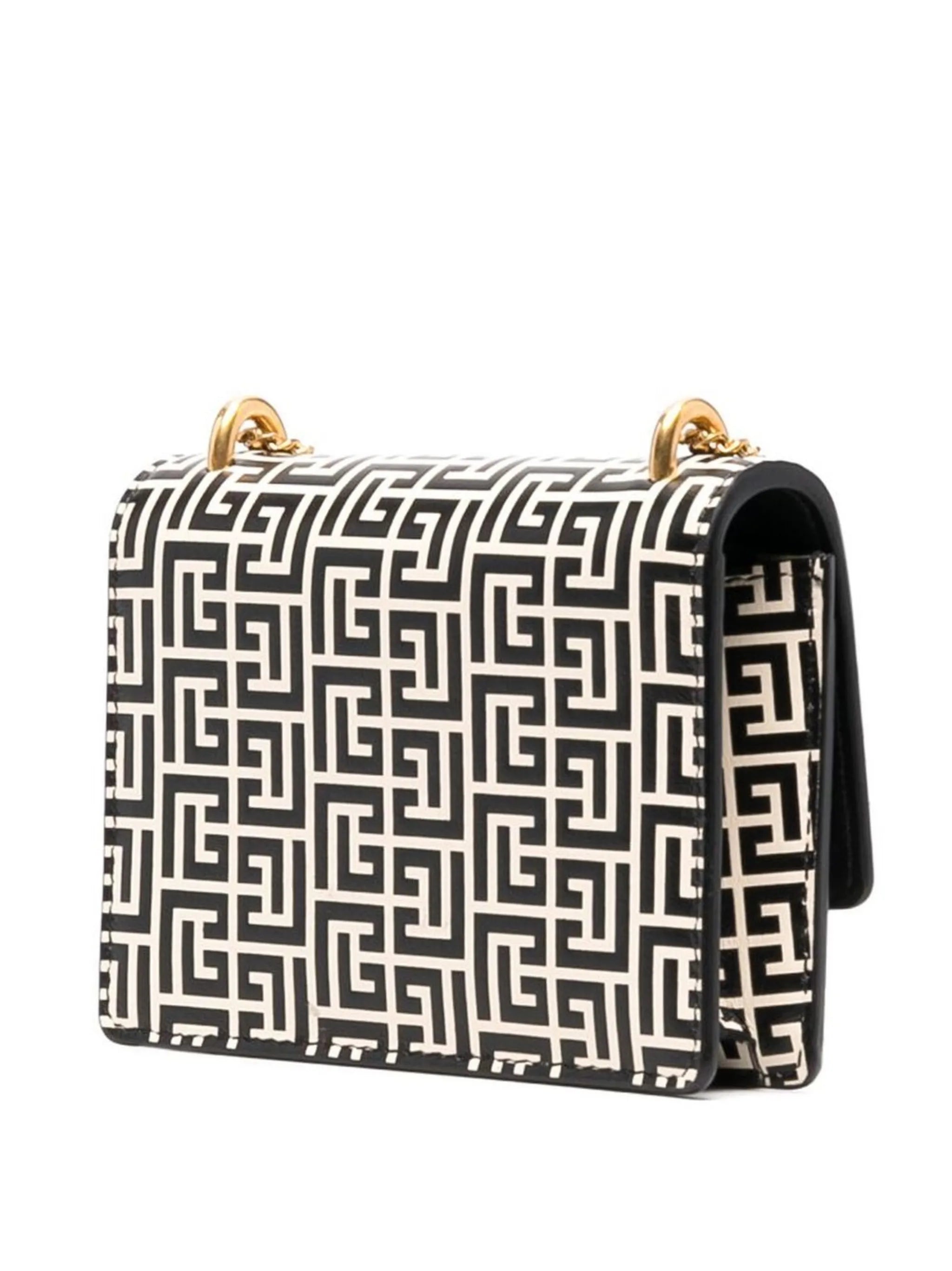 monogram-print mini bag