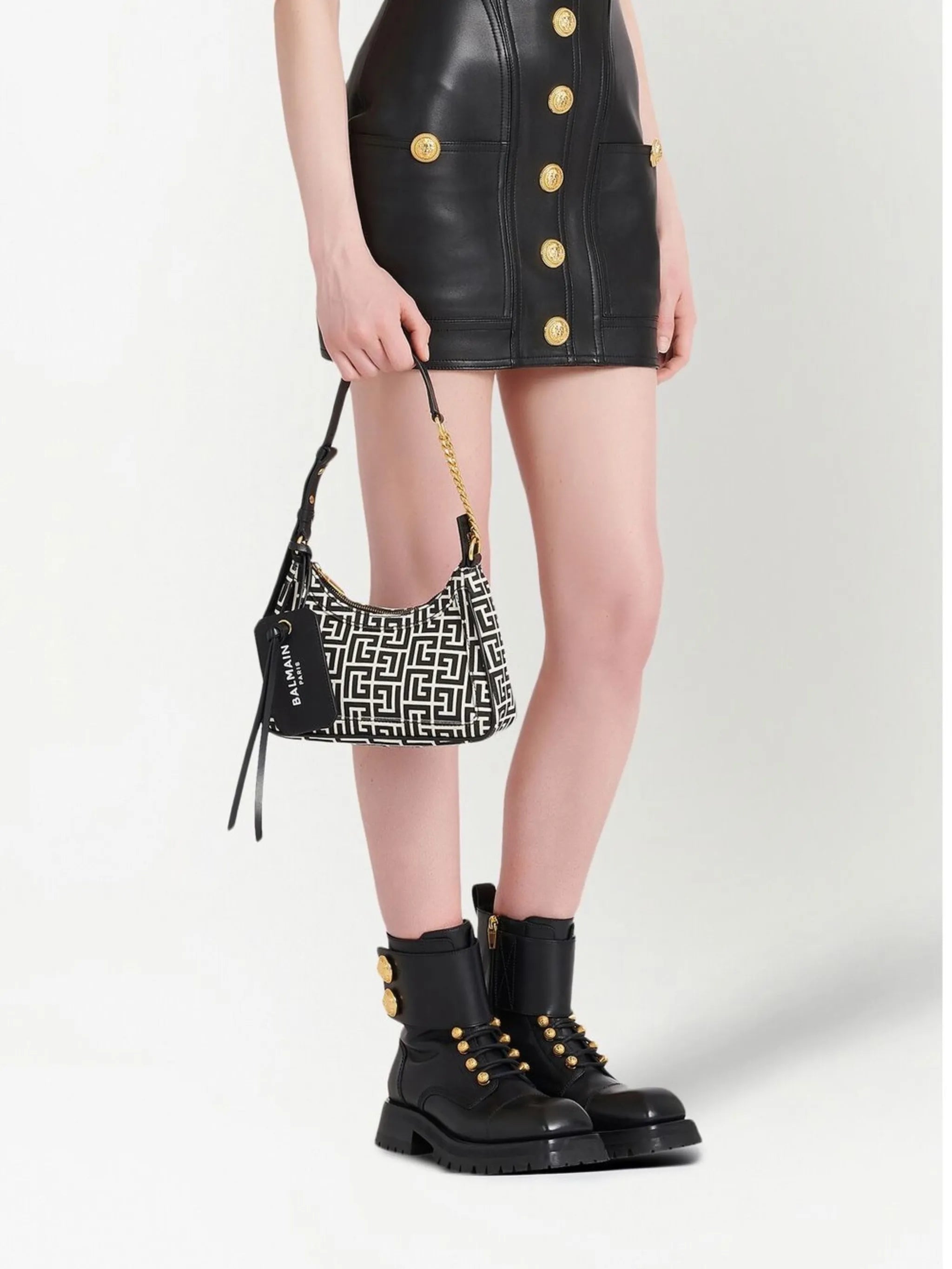 B-Army monogram shoulder bag