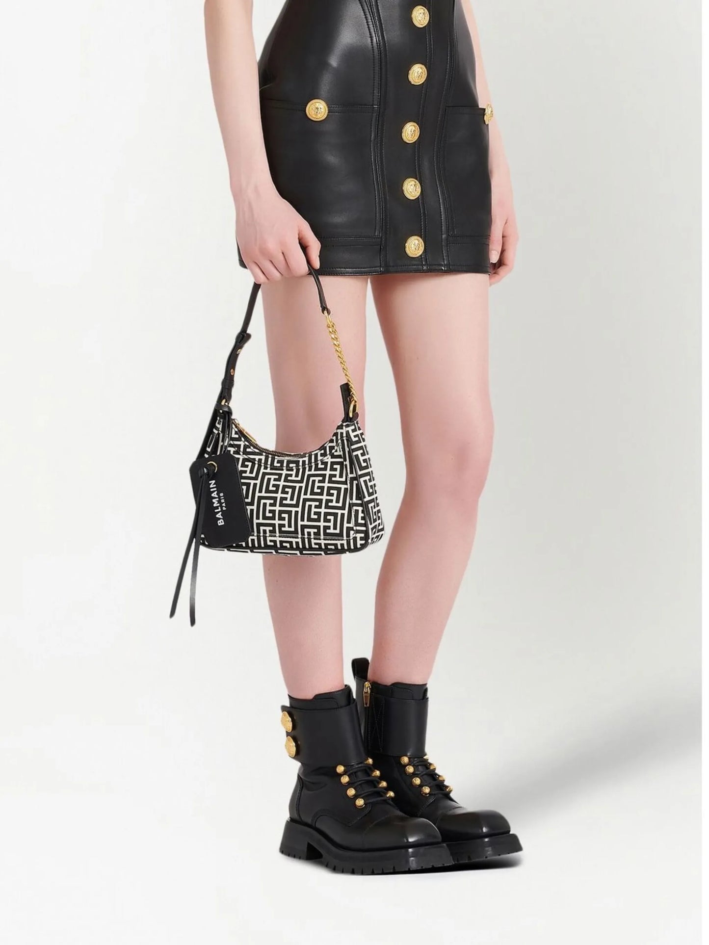 B-Army monogram shoulder bag