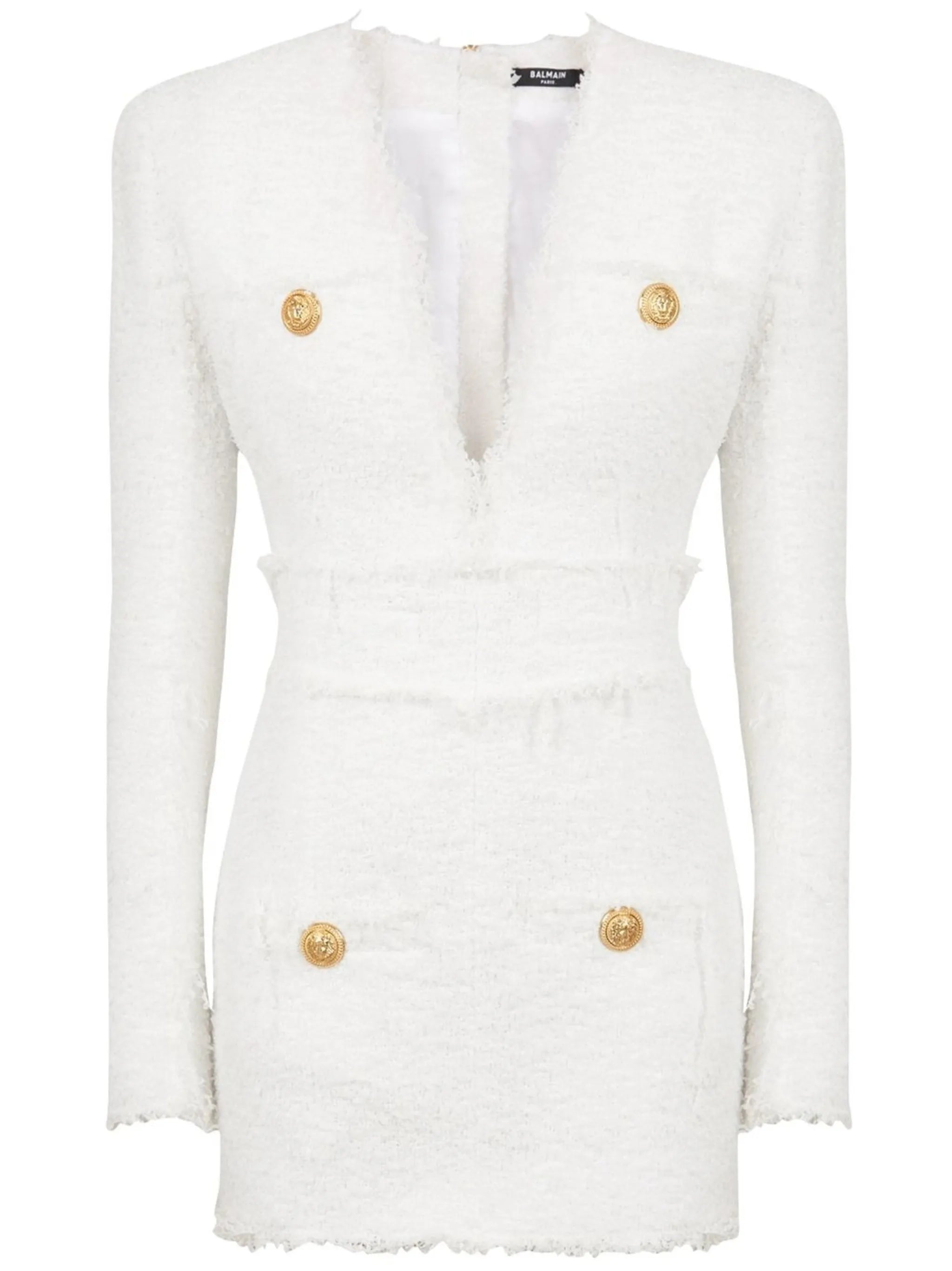 tweed mini dress