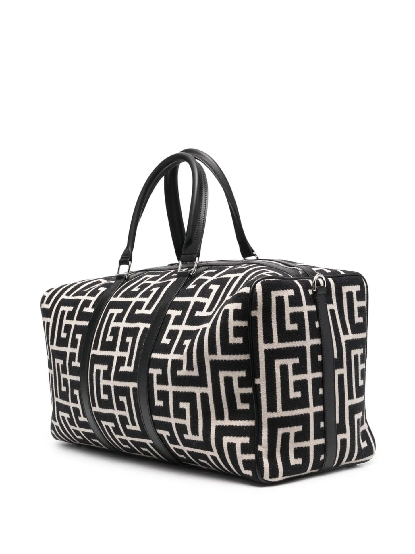 Voyage monogram-jacquard duffle bag