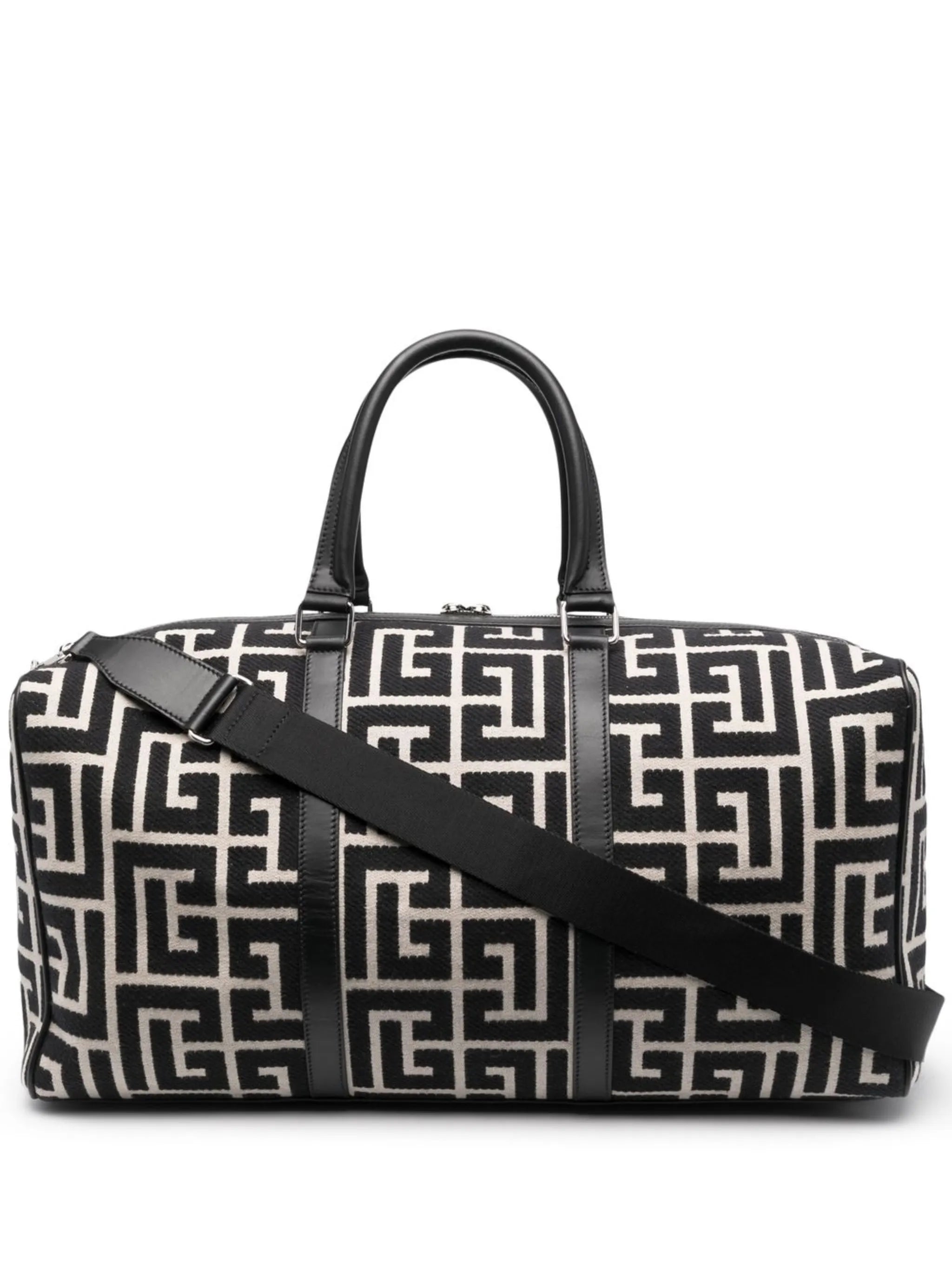 Voyage monogram-jacquard duffle bag