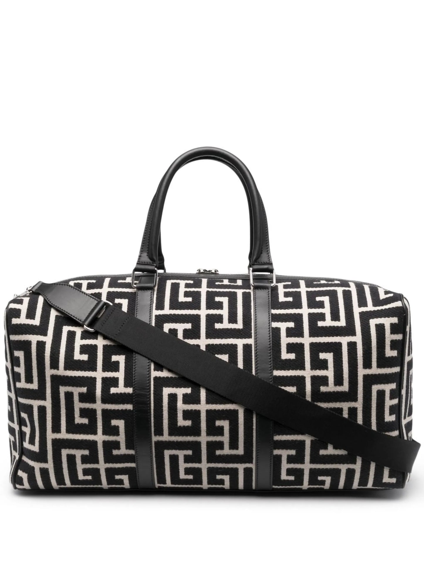 Voyage monogram-jacquard duffle bag