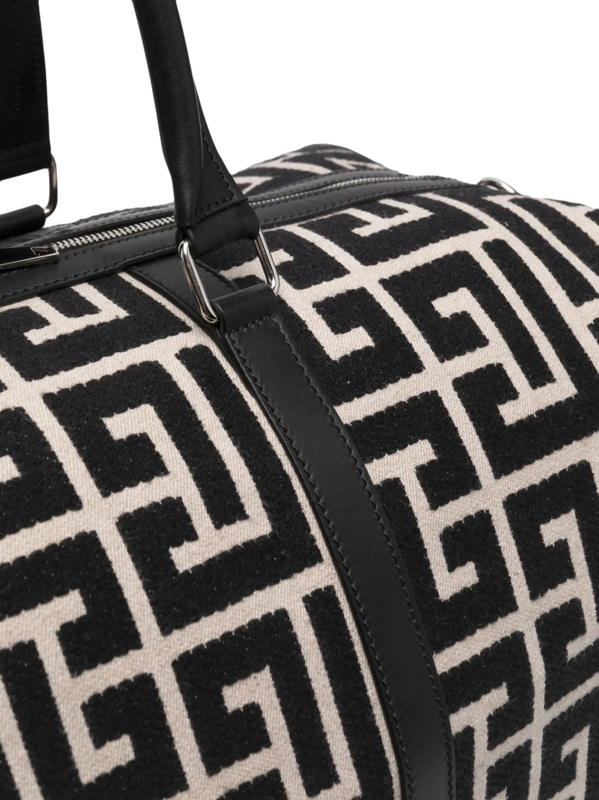 Voyage monogram-jacquard duffle bag