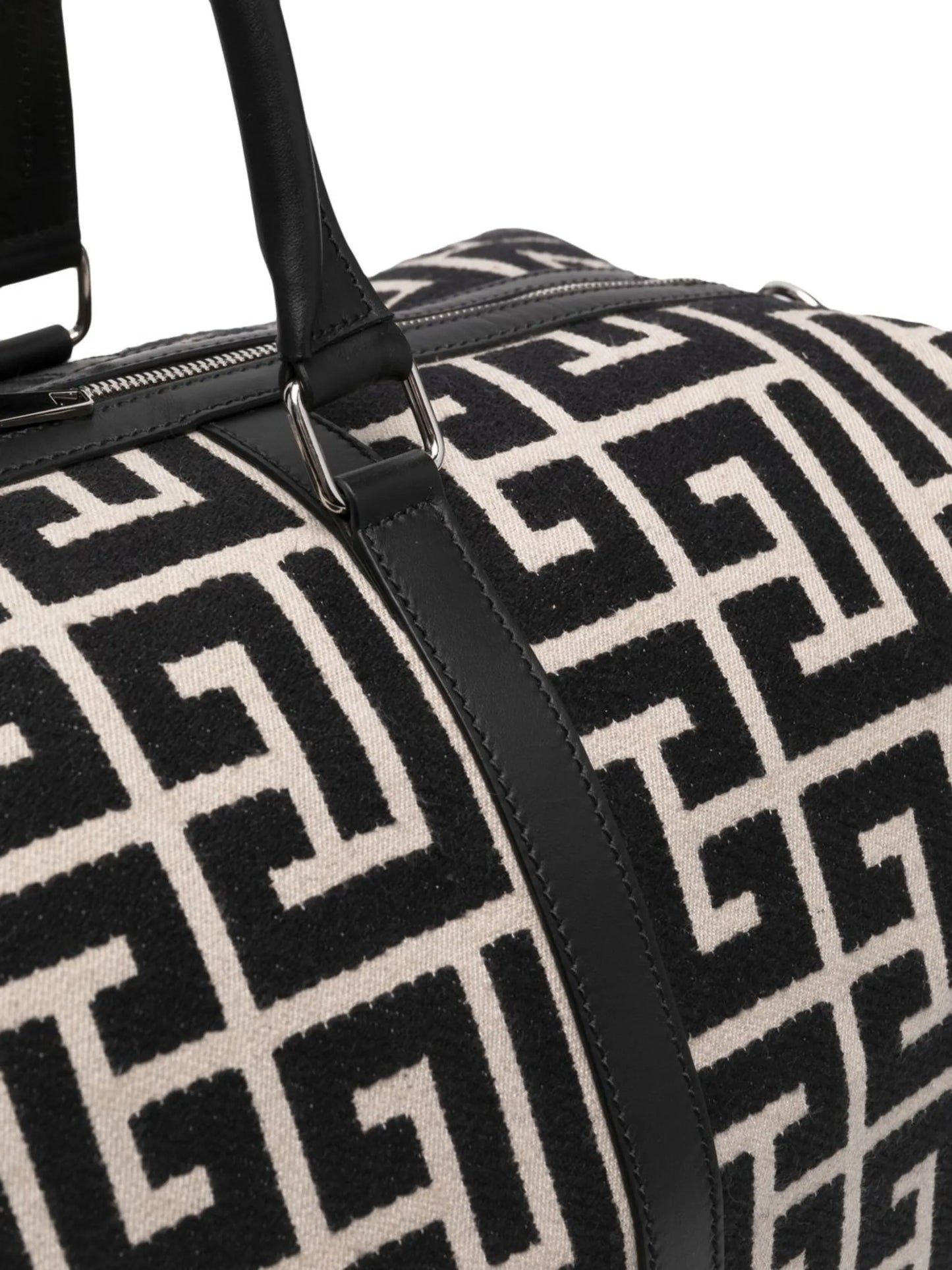 Voyage monogram-jacquard duffle bag