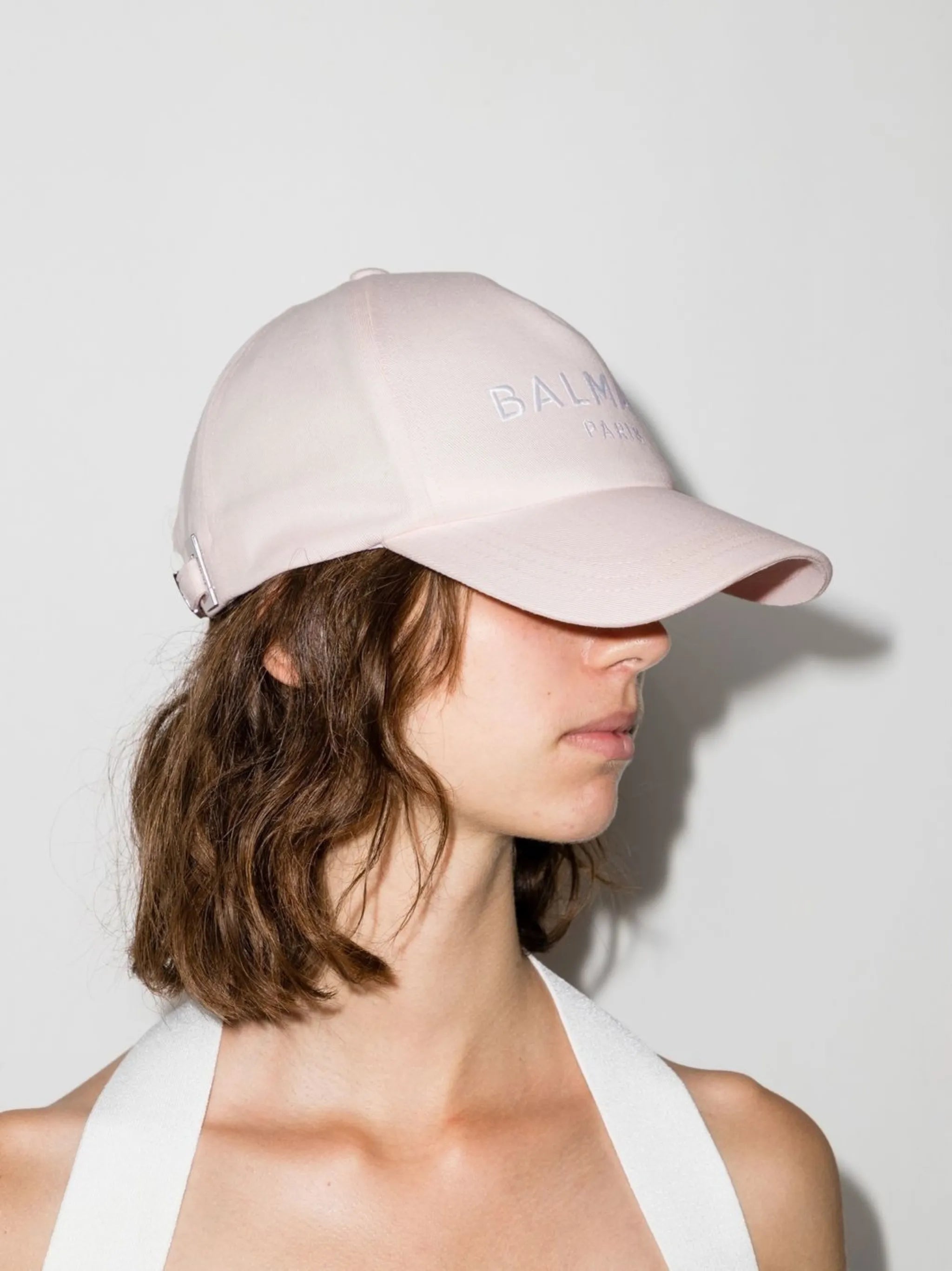 embroidered-logo baseball cap