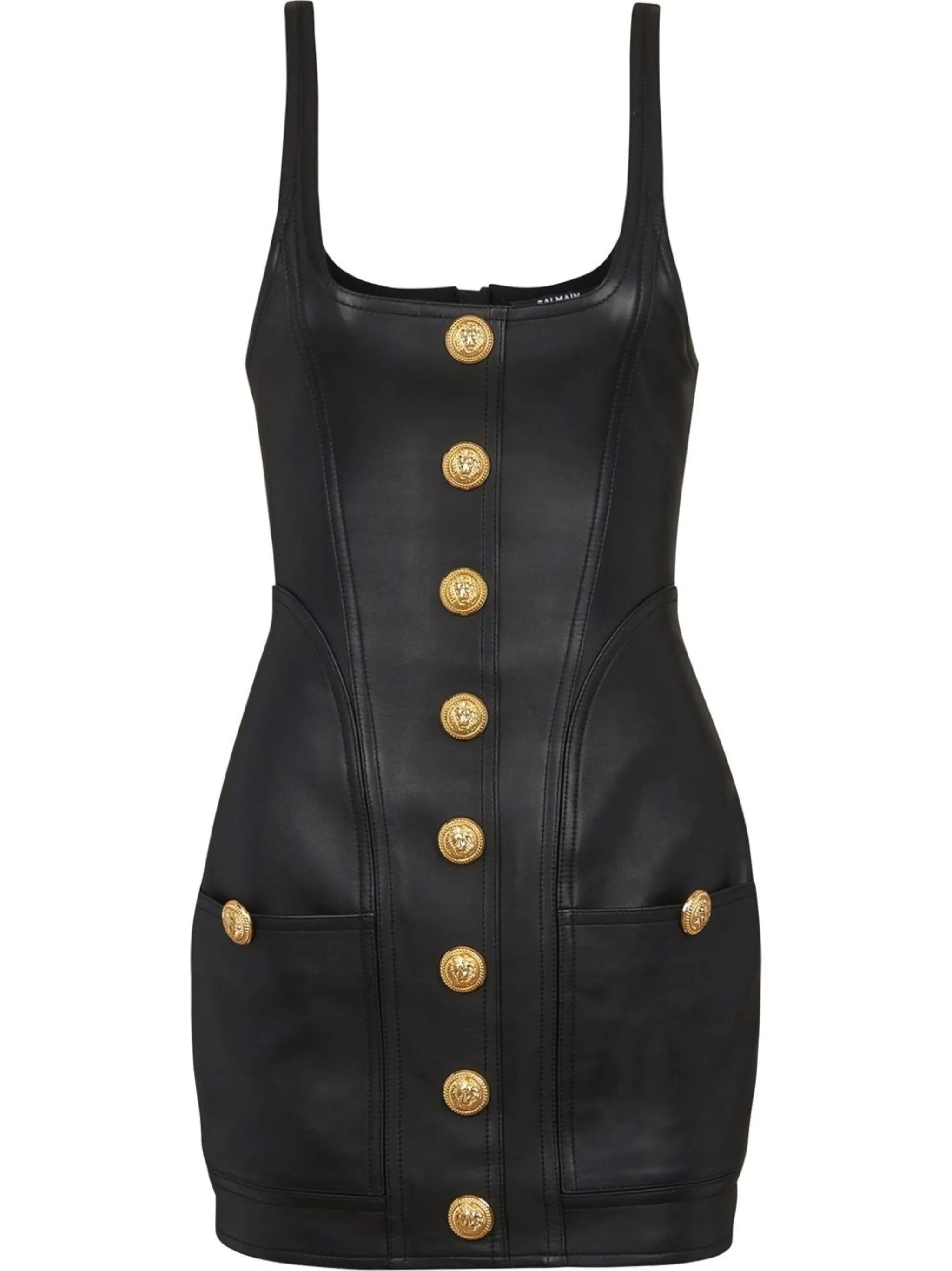 sleeveless mini dress