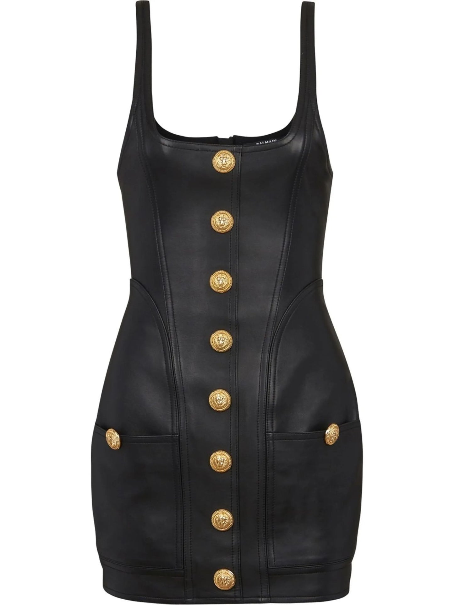 sleeveless mini dress