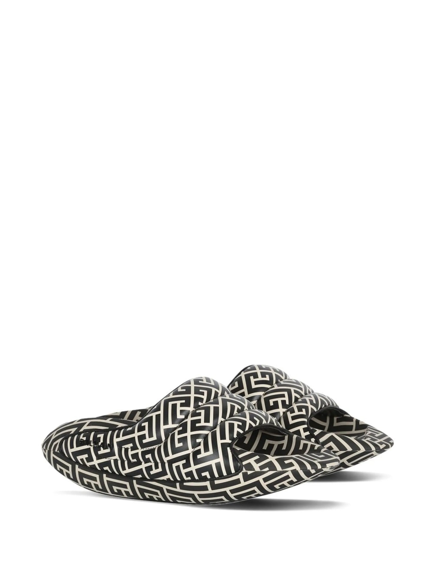 B-IT monogram-print slides