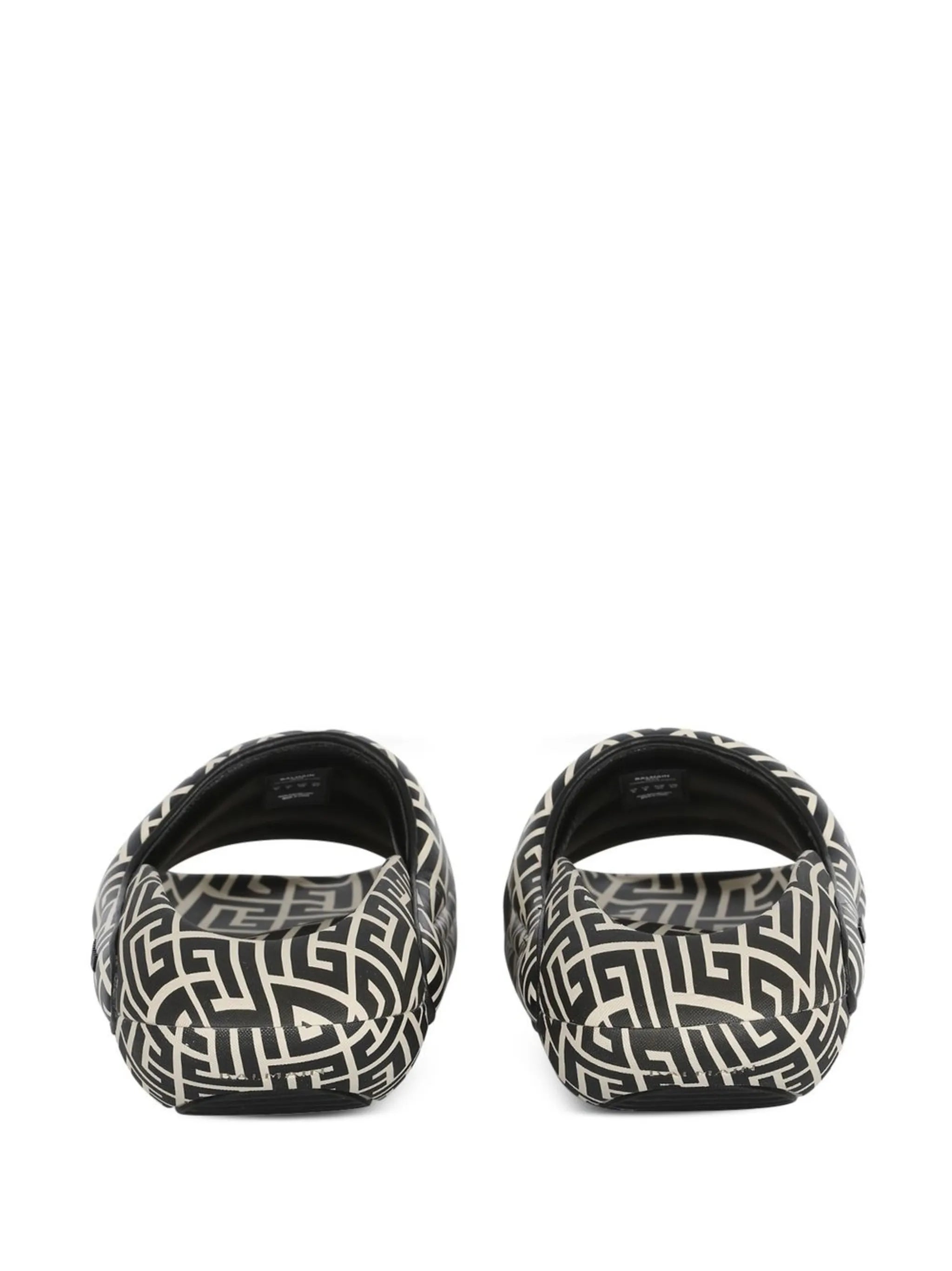 B-IT monogram-print slides