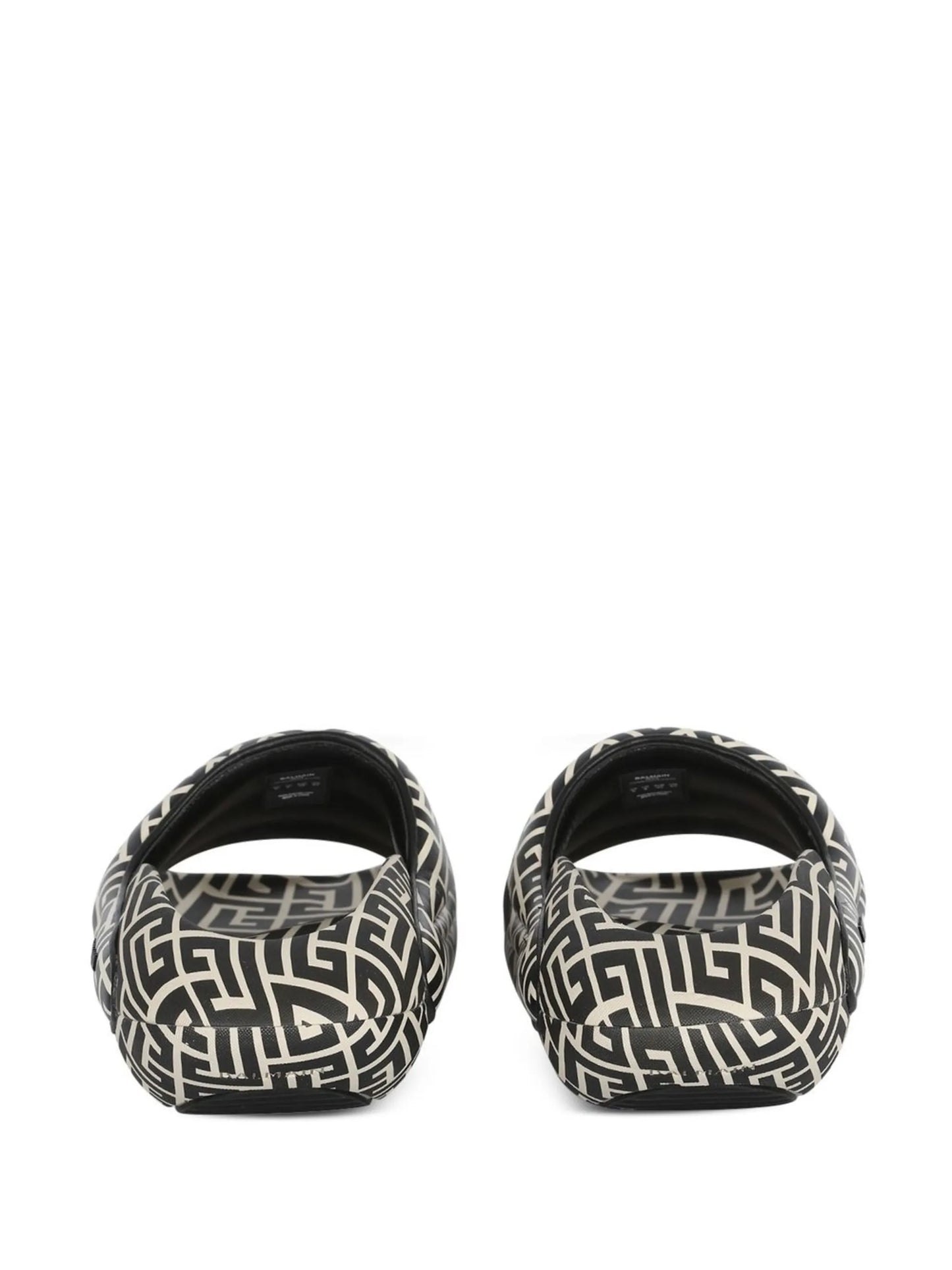 B-IT monogram-print slides