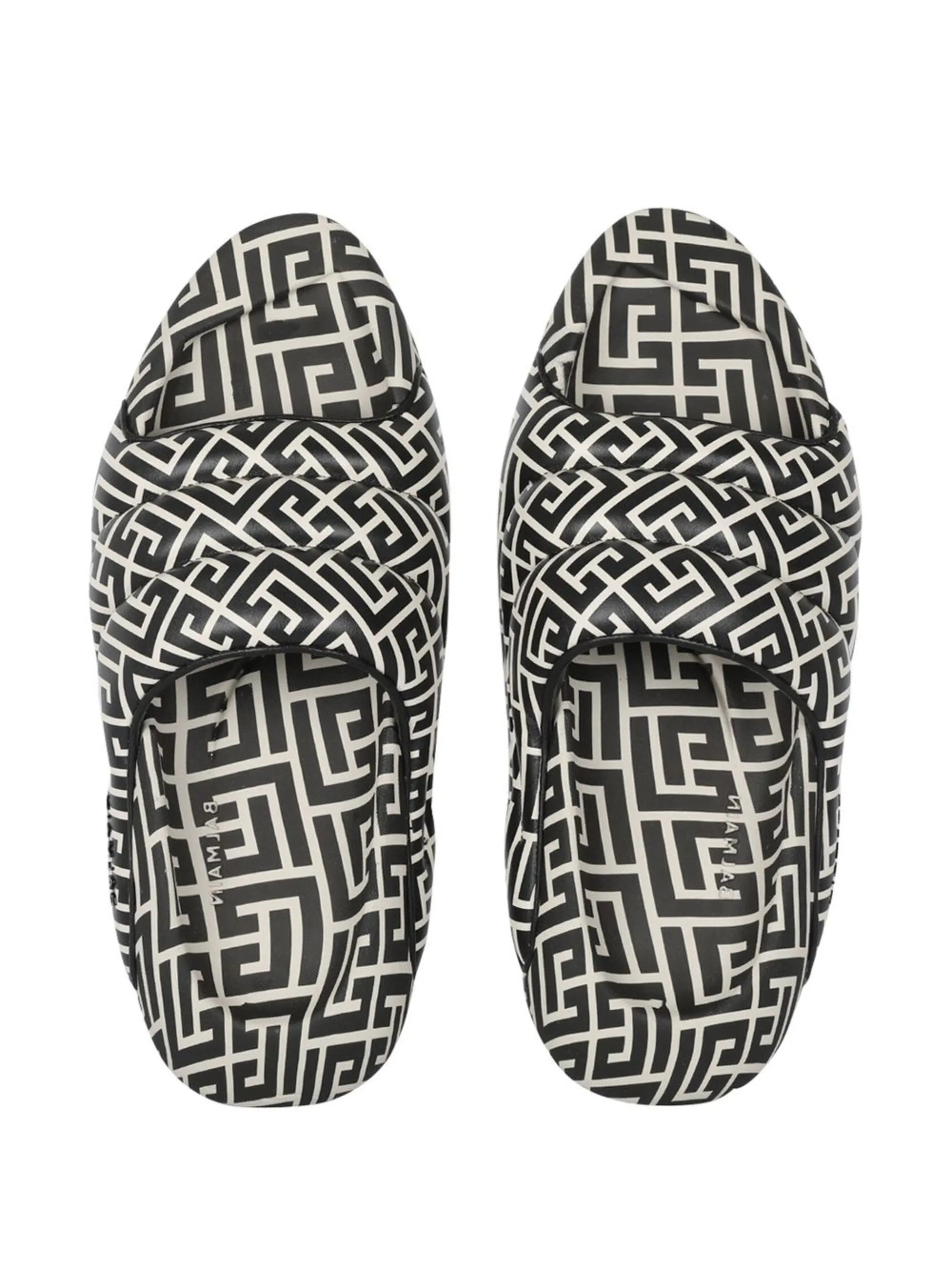 B-IT monogram-print slides