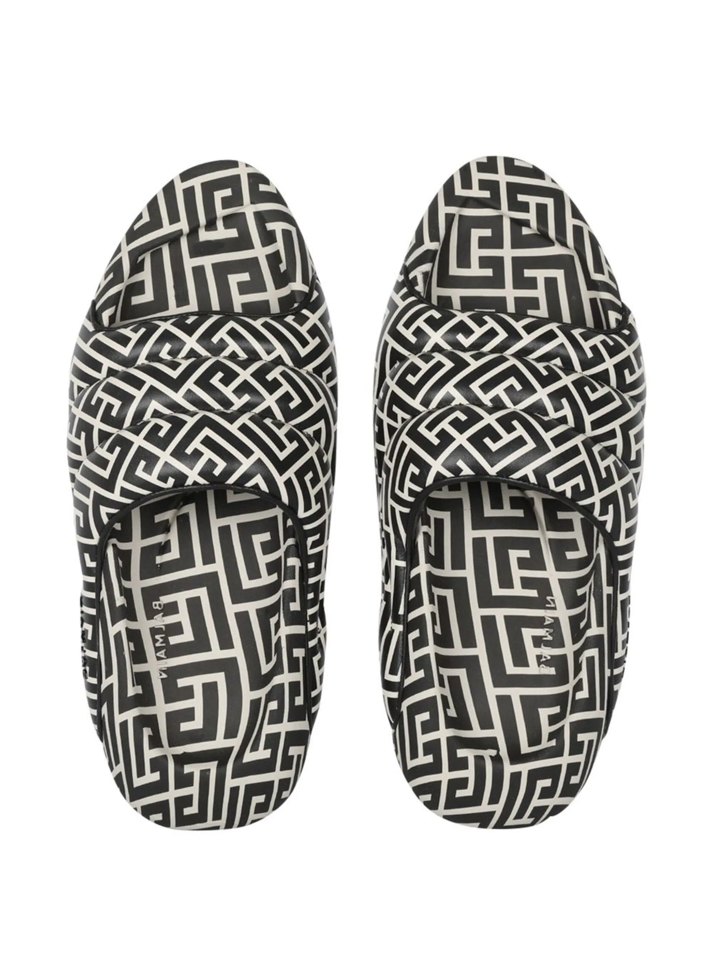 B-IT monogram-print slides