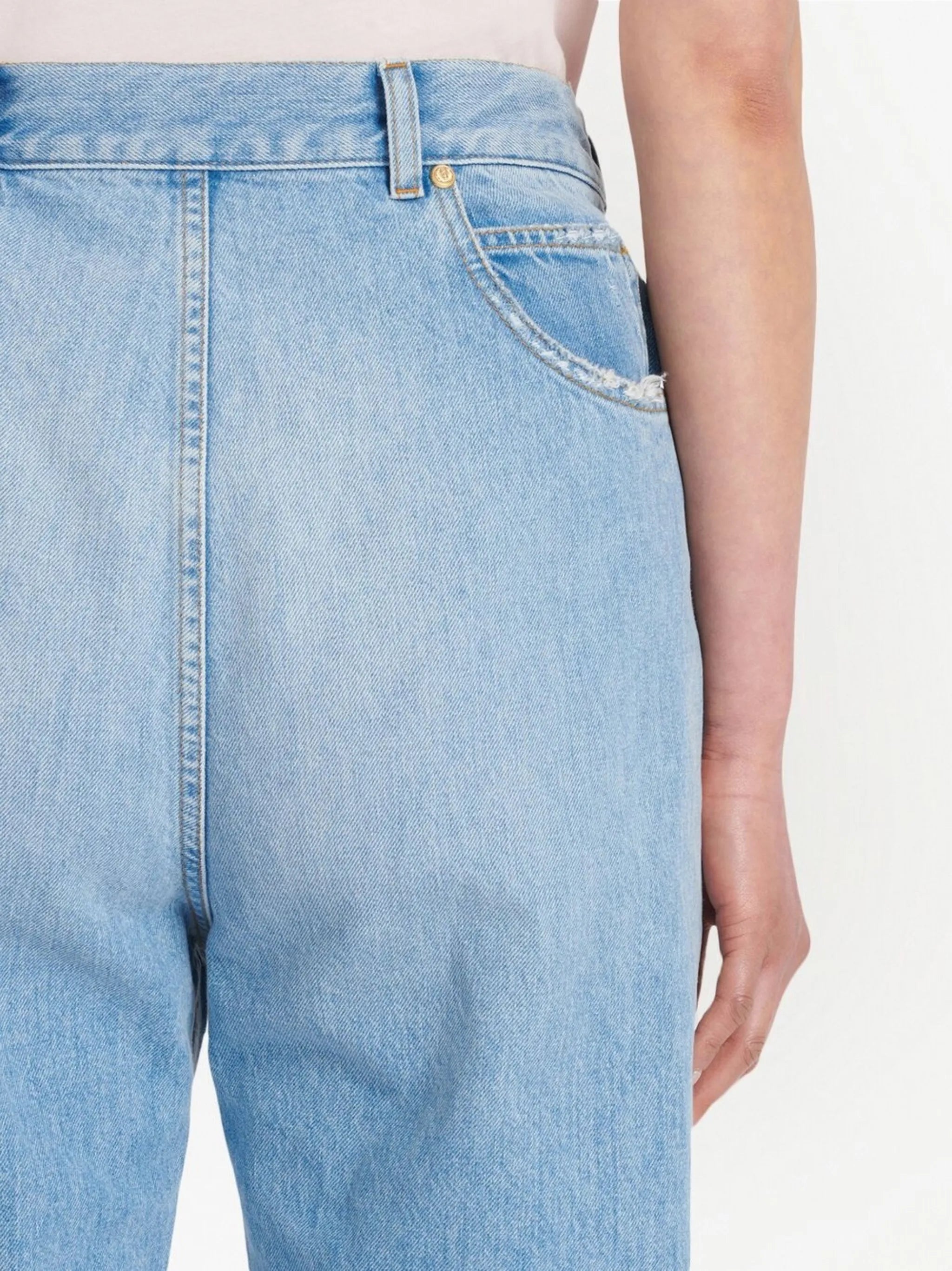 Back To Front boyfriend distressed jeans