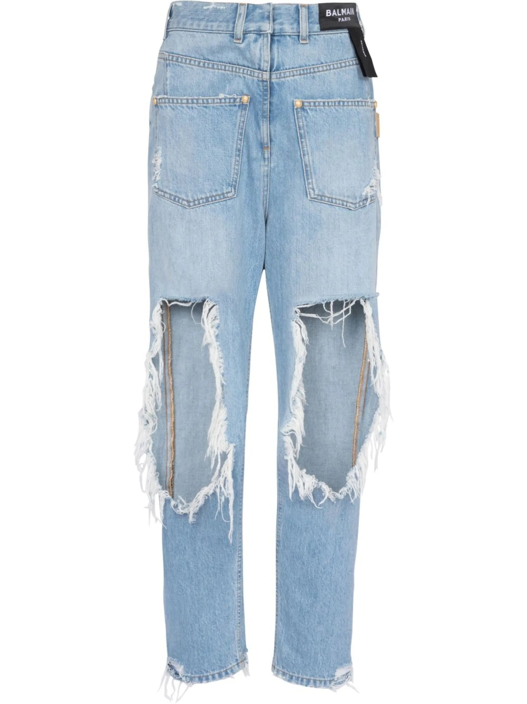 Back To Front boyfriend distressed jeans