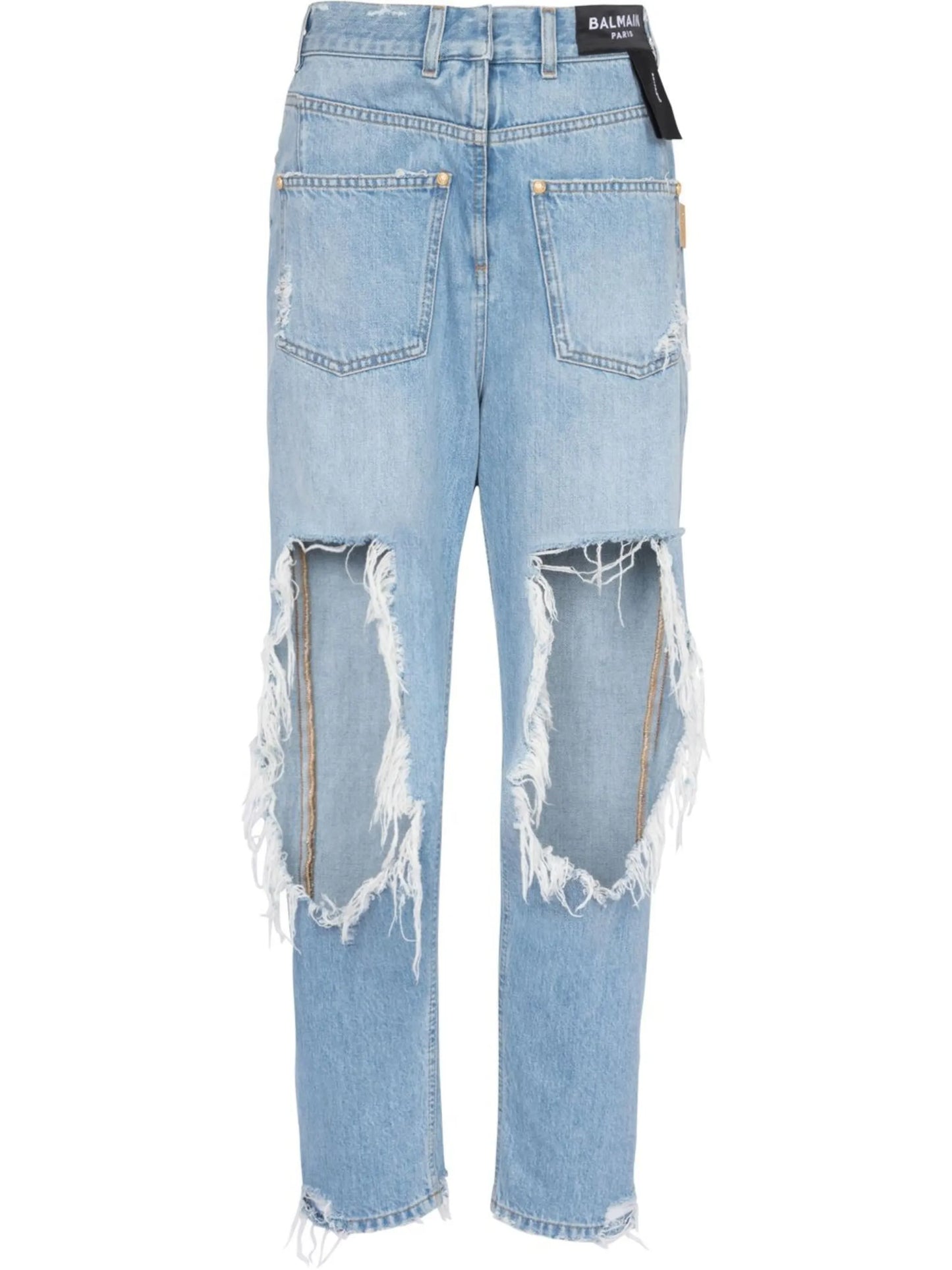 Back To Front boyfriend distressed jeans
