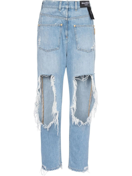 Back To Front boyfriend distressed jeans