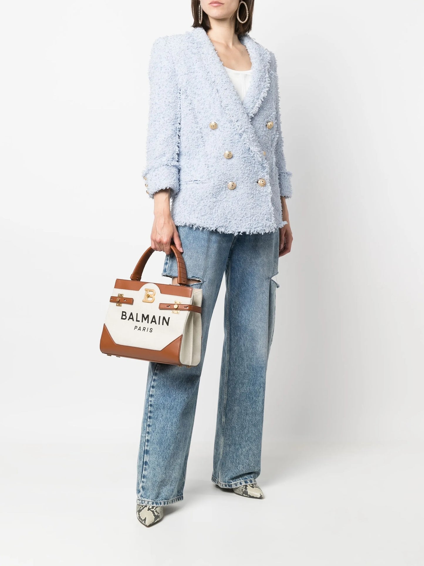 B-Buzz canvas top-handle bag