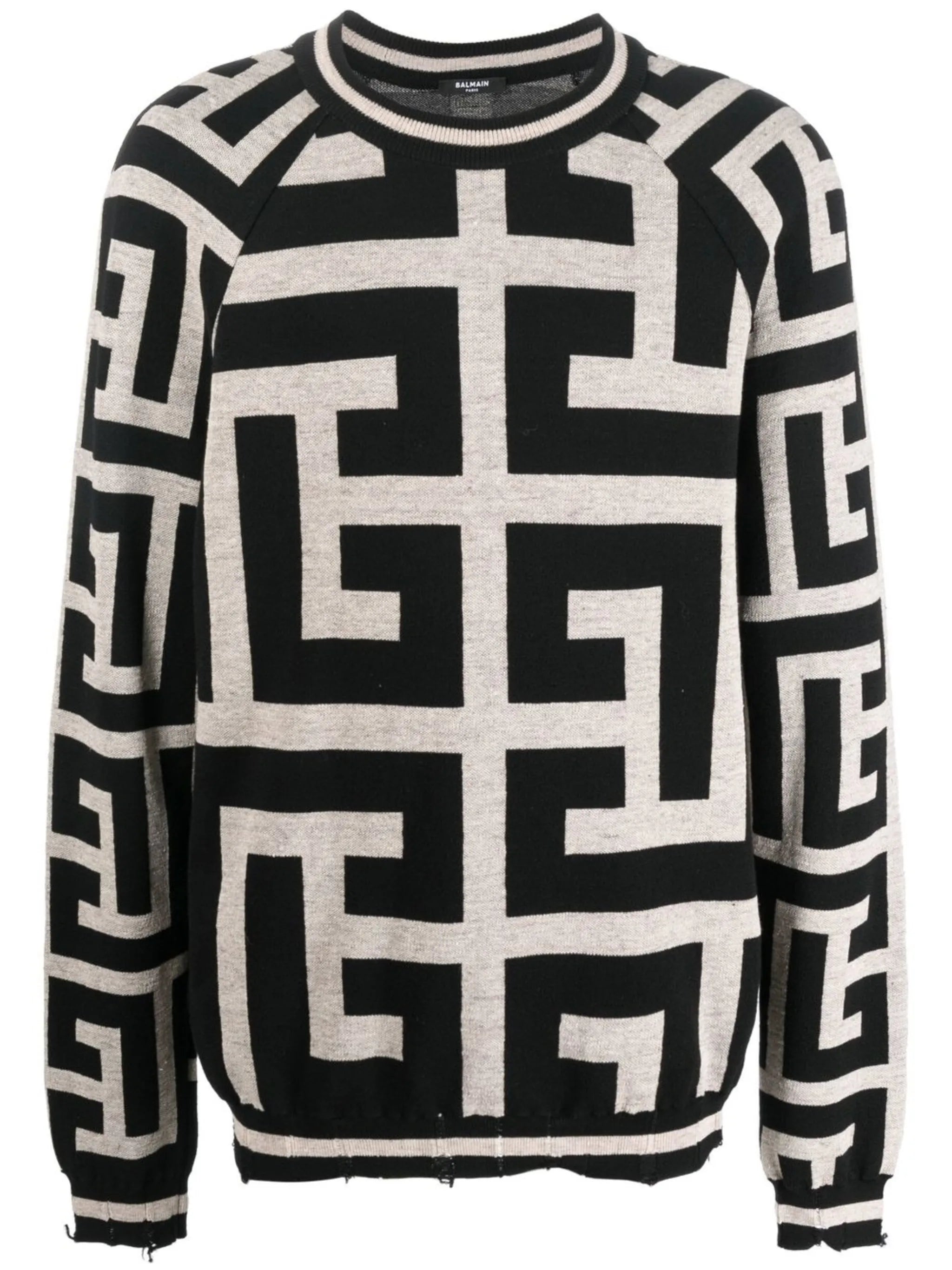 logo-print jumper