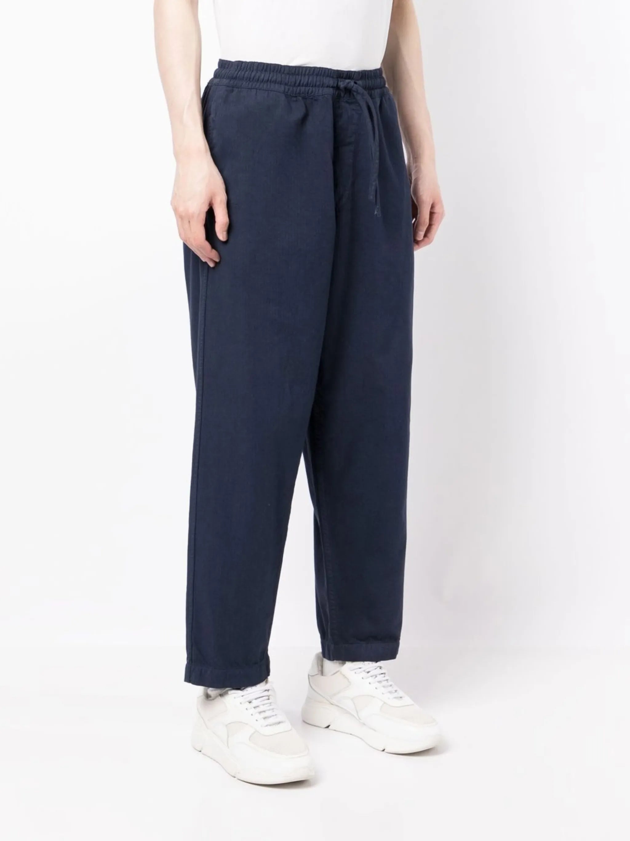 Alva drawstring straight trousers