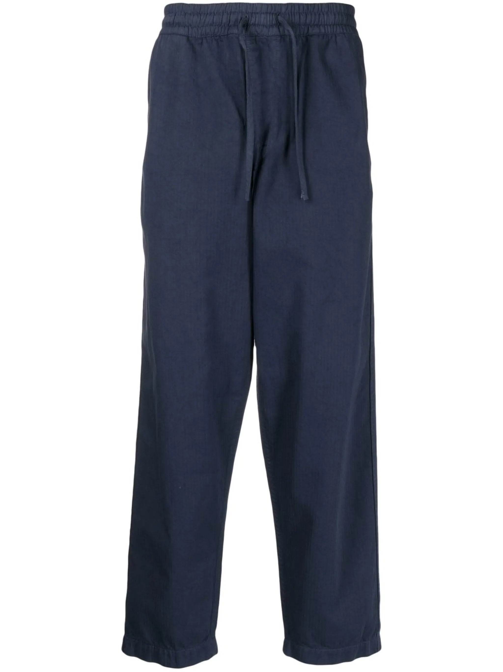 Alva drawstring straight trousers