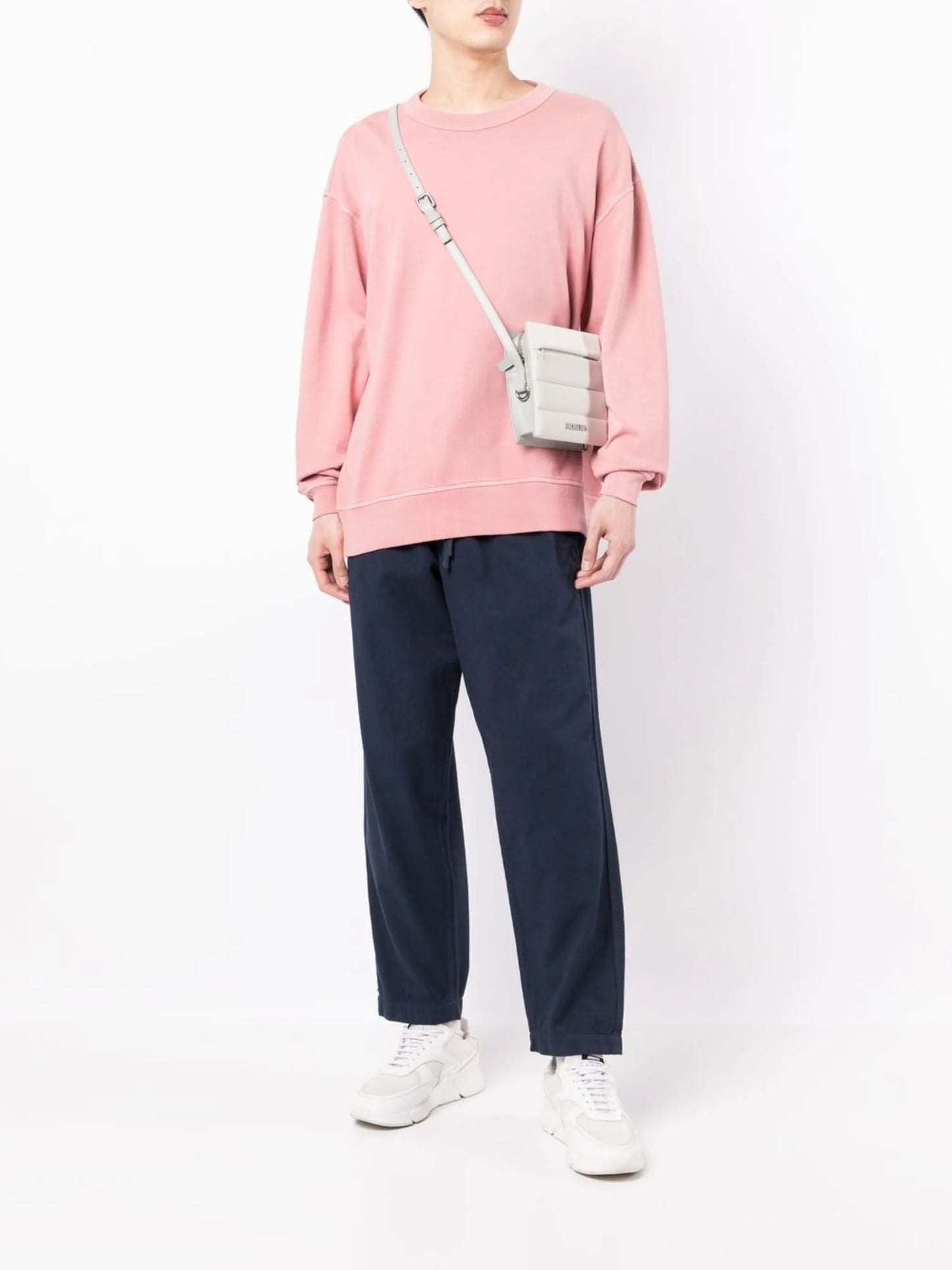 Alva drawstring straight trousers