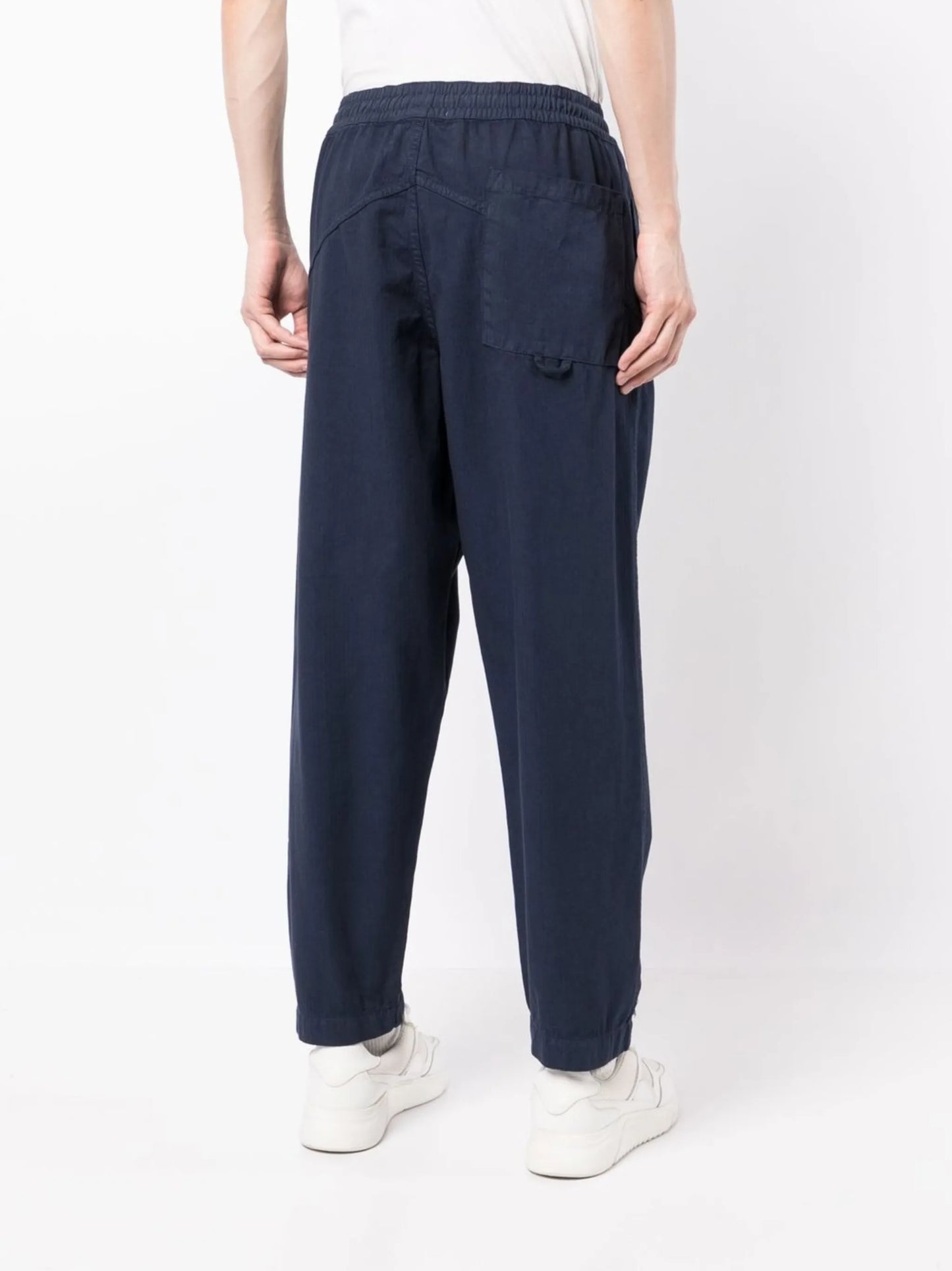 Alva drawstring straight trousers