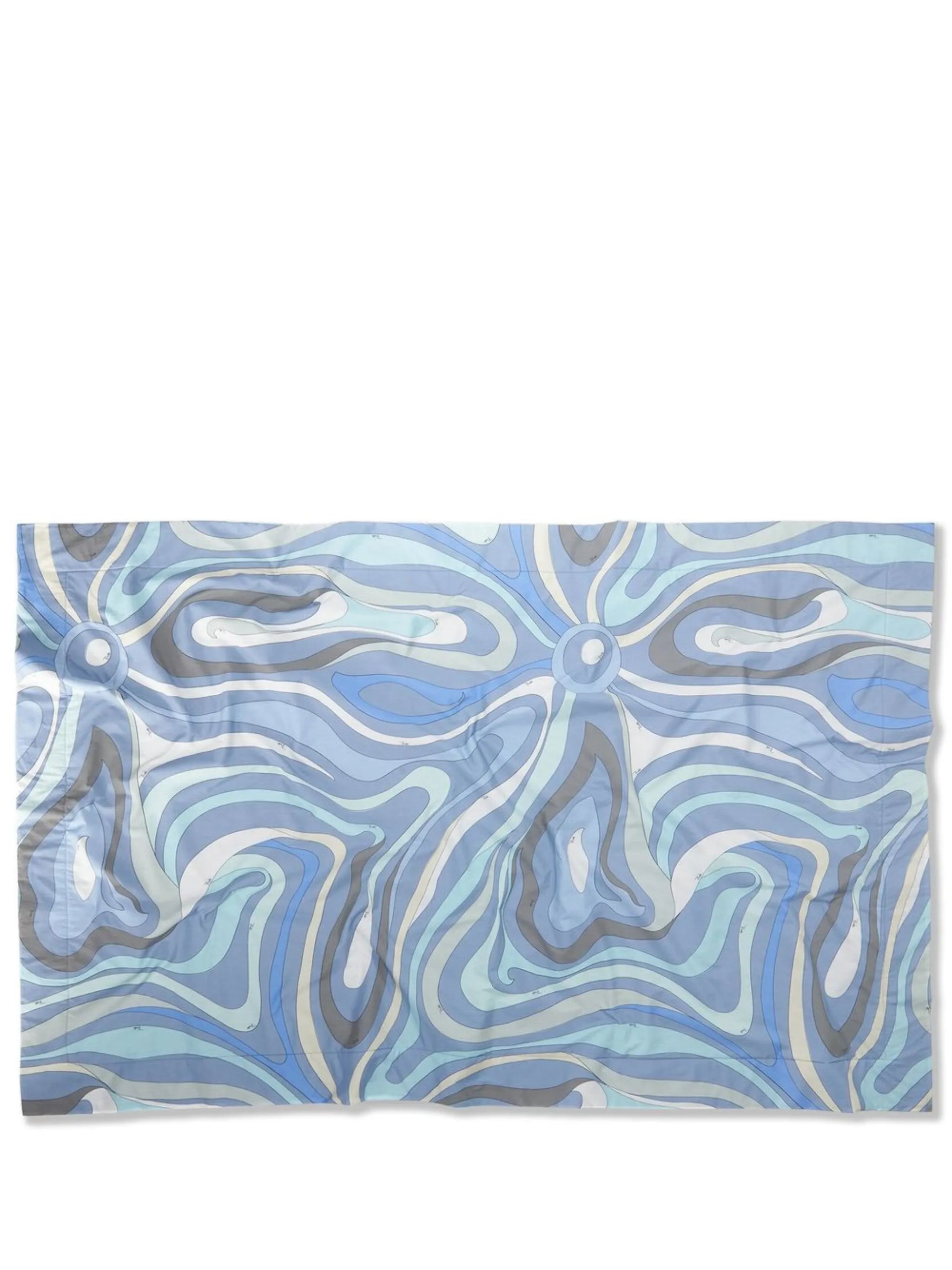 Marmo-print beach towel