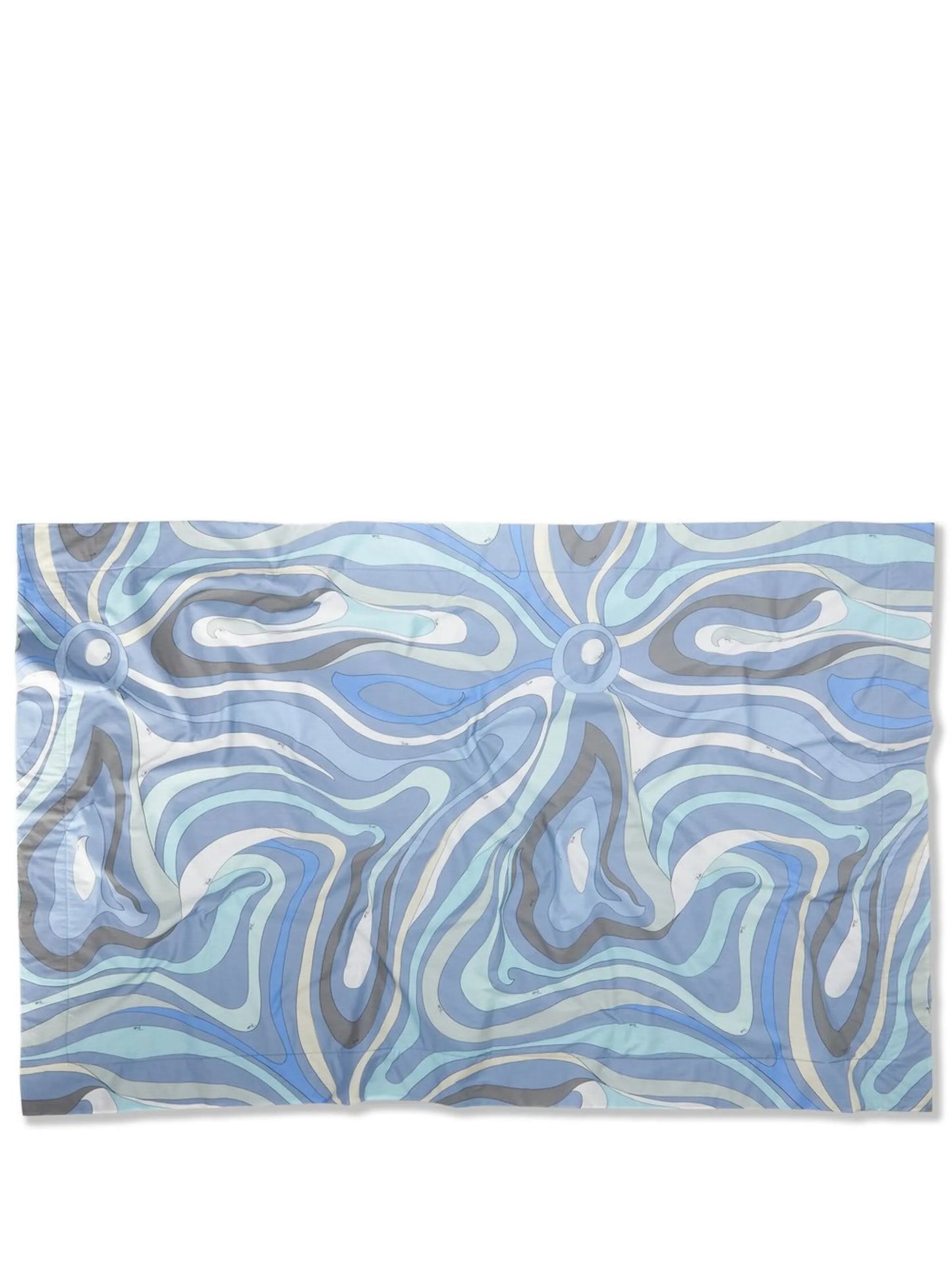 Marmo-print beach towel